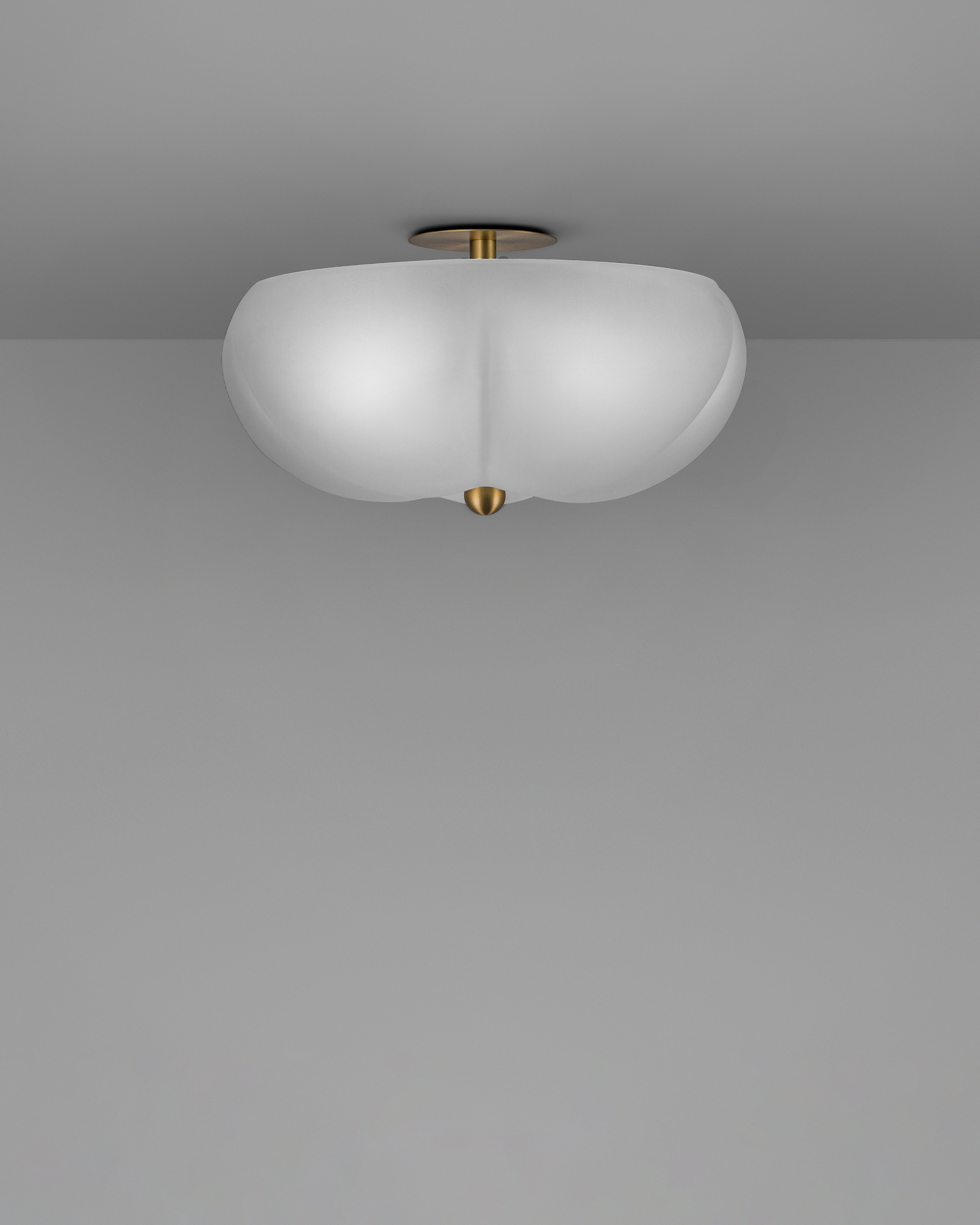 Schwung Hana Frosted Cloche Ceiling/Wall Light