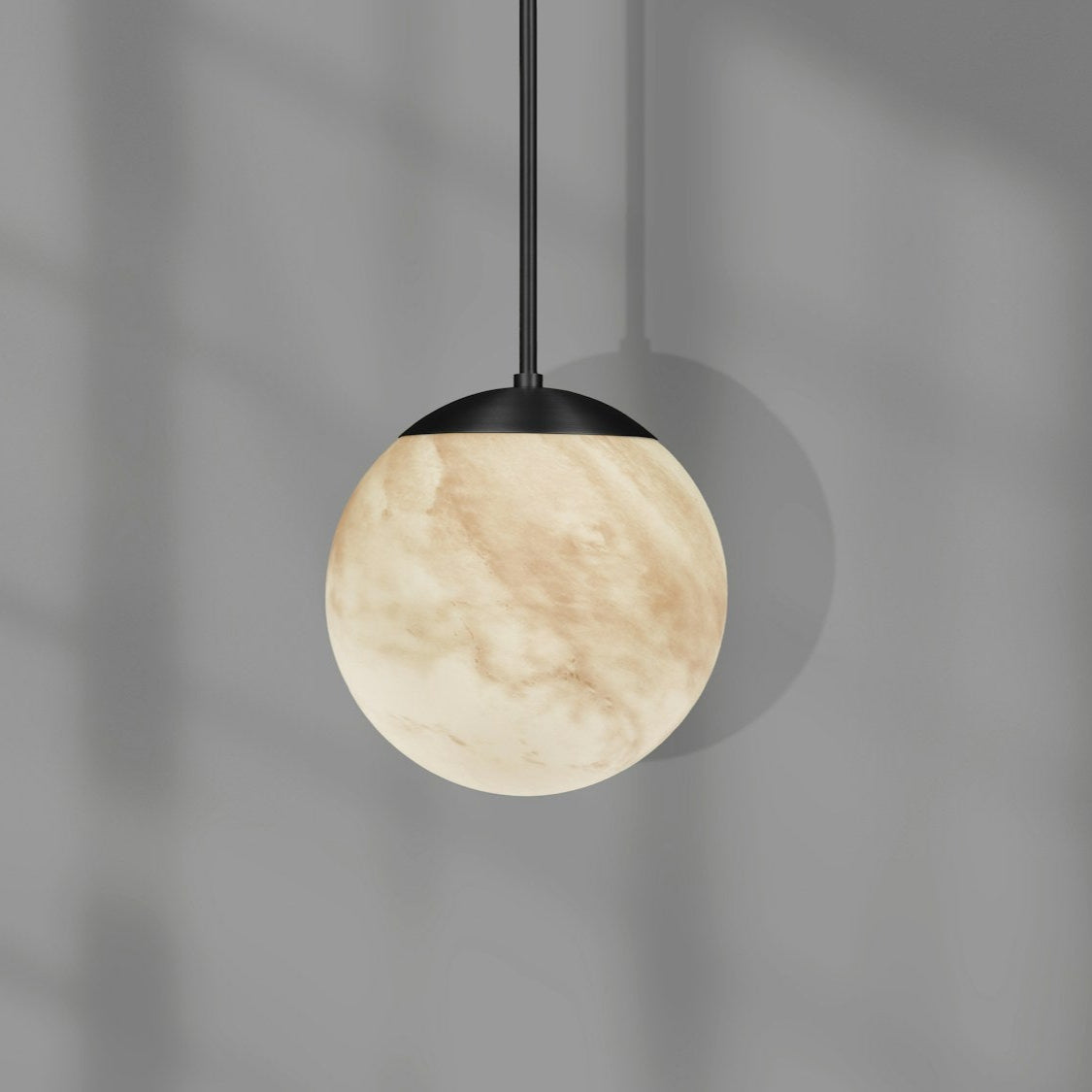 Schwung Globe Marble 300 Single Pendant Light