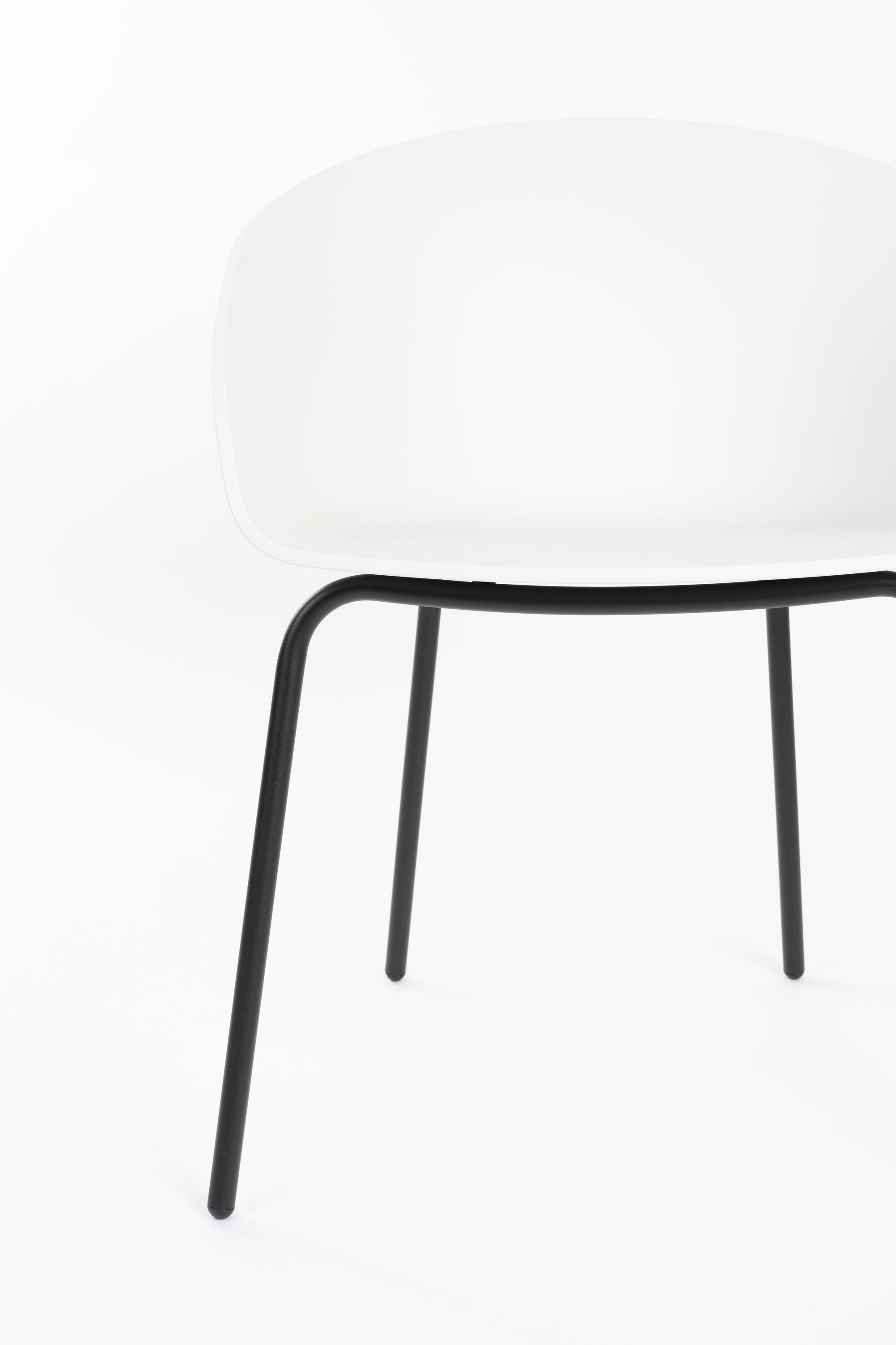 Zuiver Set of 2 Void Milk White Armchair