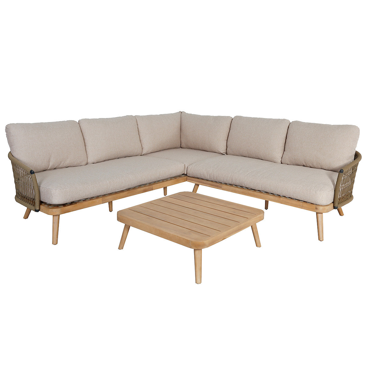 Maze Bali Sandstone Corner Sofa Set1