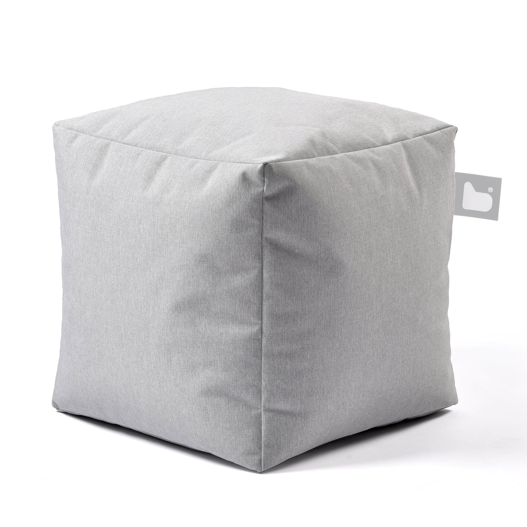 Extreme Lounging B-Box Pastel Grey Pouffe