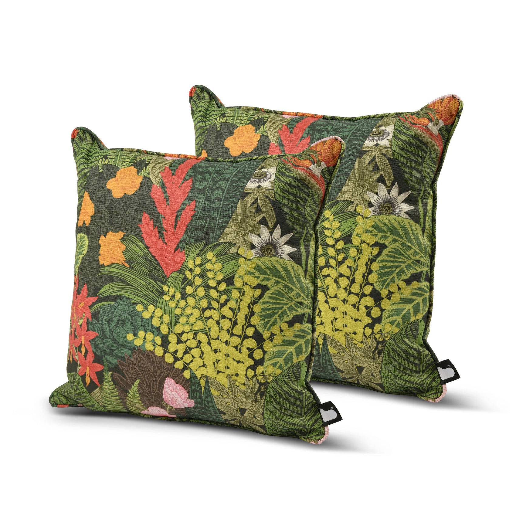 Extreme Lounging Outdoor B-Cushion Graphic Leaves | Pack of 2