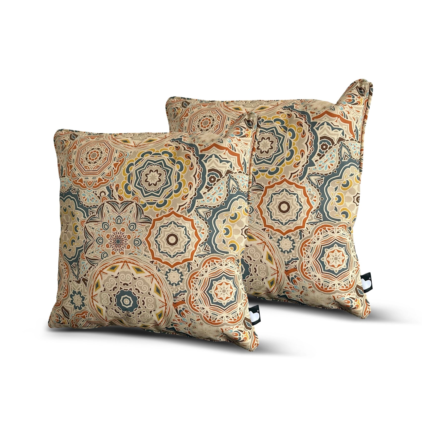 Extreme Lounging Outdoor B-Cushion Mandala Sand (Natural) | Pack of 2