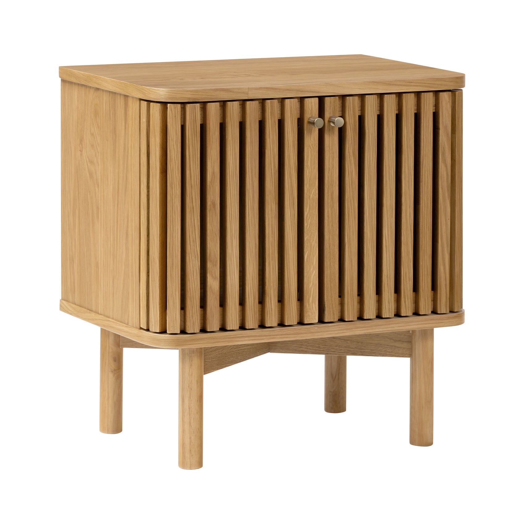 Colton Natural Wood Bedside Table