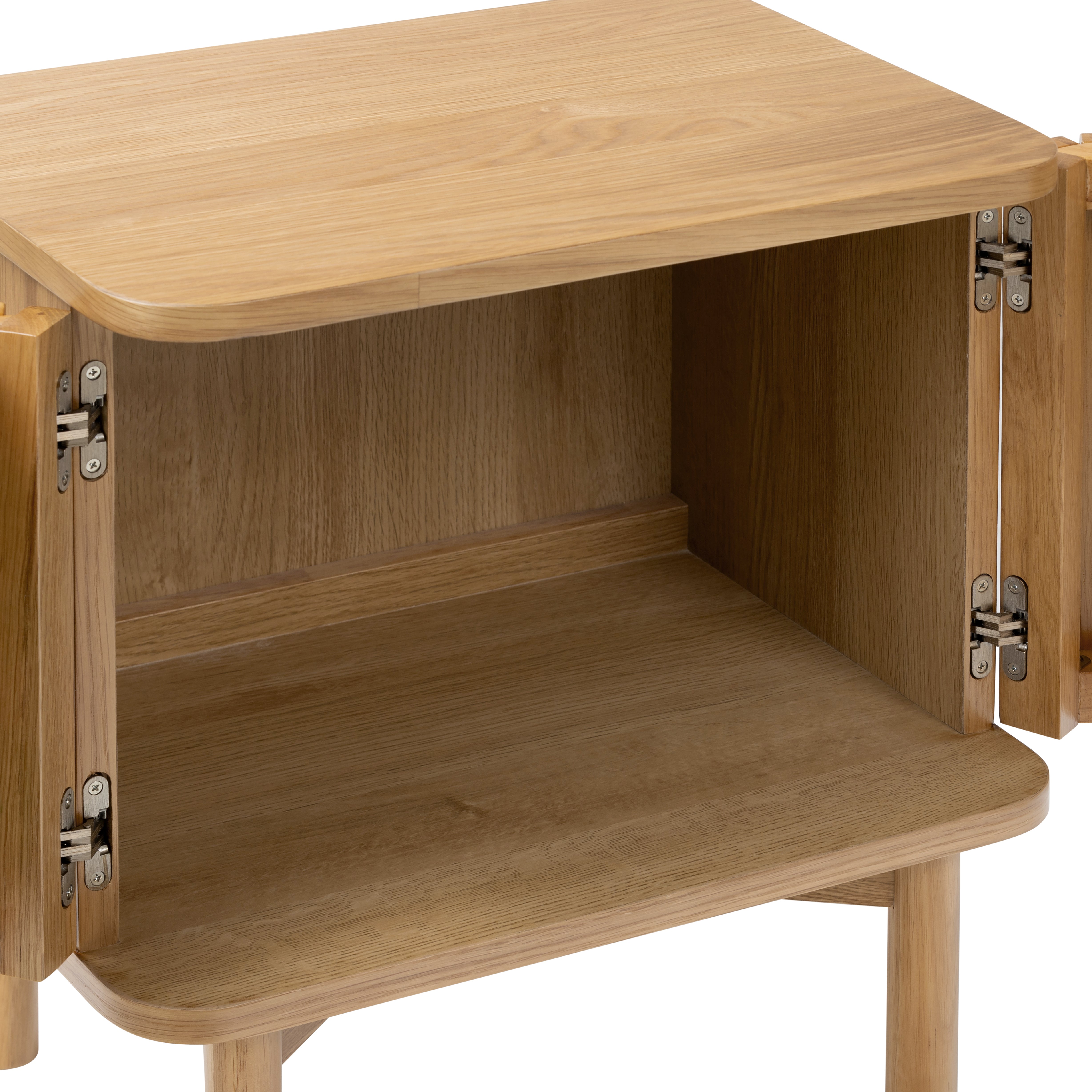 Colton Natural Wood Bedside Table