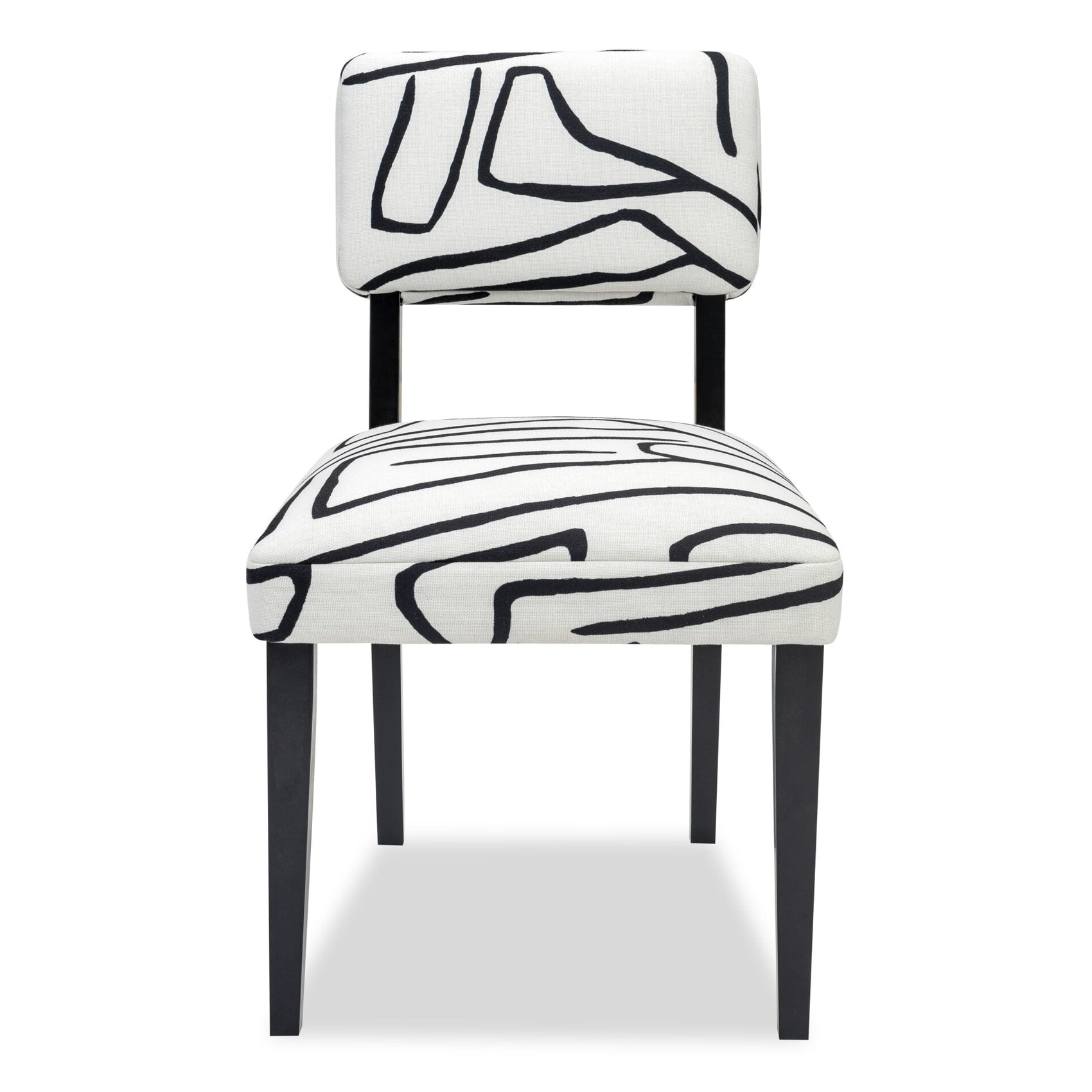 Alfama Zebra Black & White Dining Chair