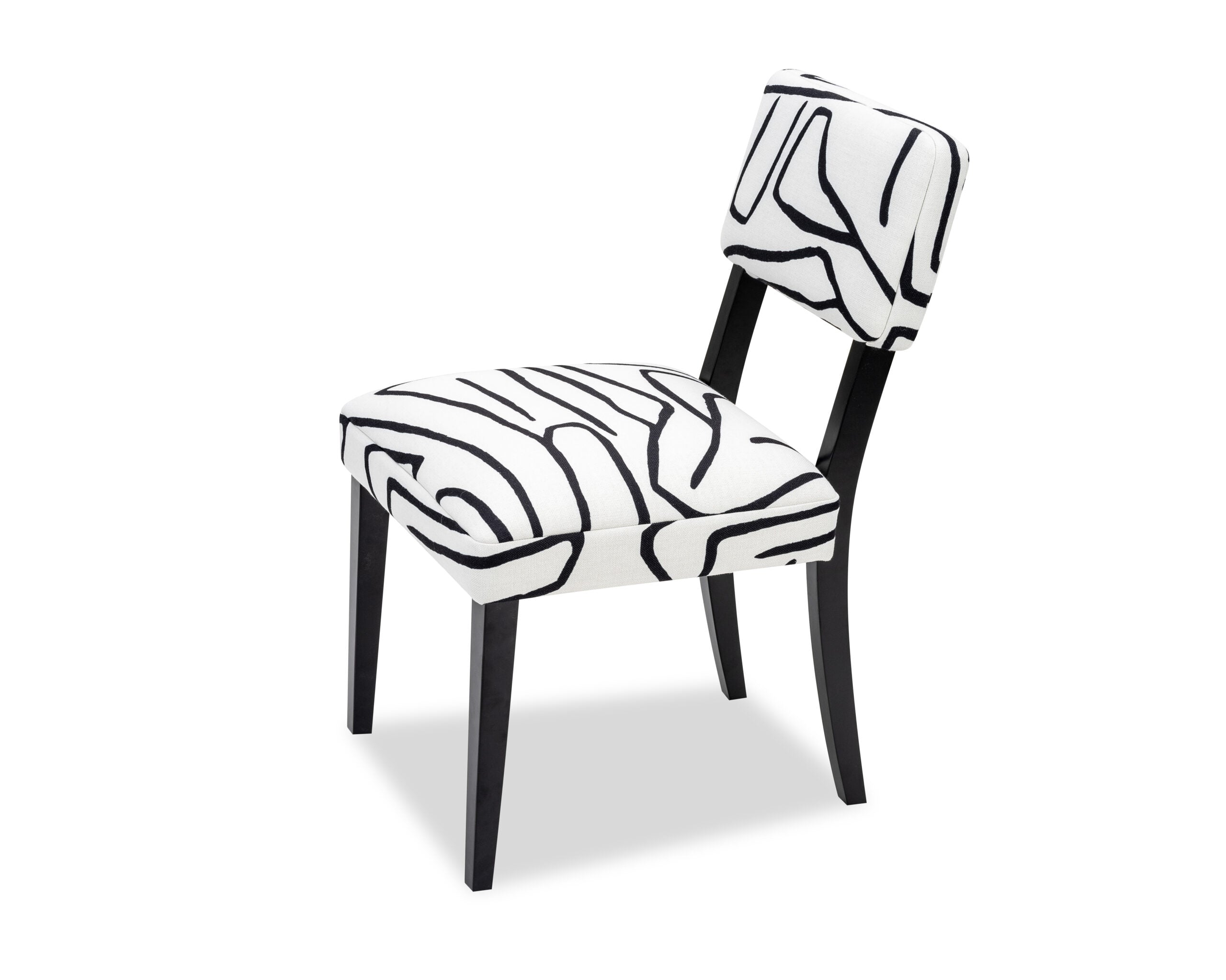 Alfama Dining Chair - Zebra Black & White