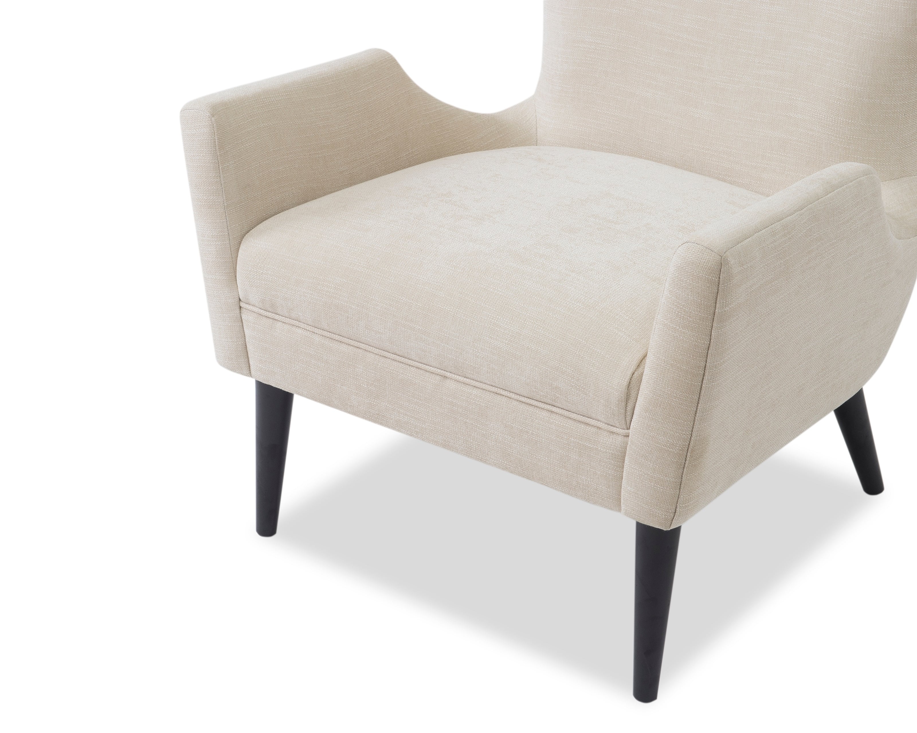 Vendome Armchair - Beige Chenille
