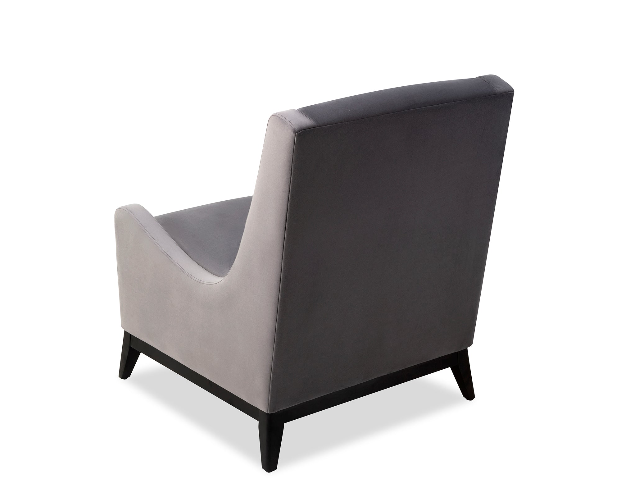 Lima Armchair - Night Grey Velvet