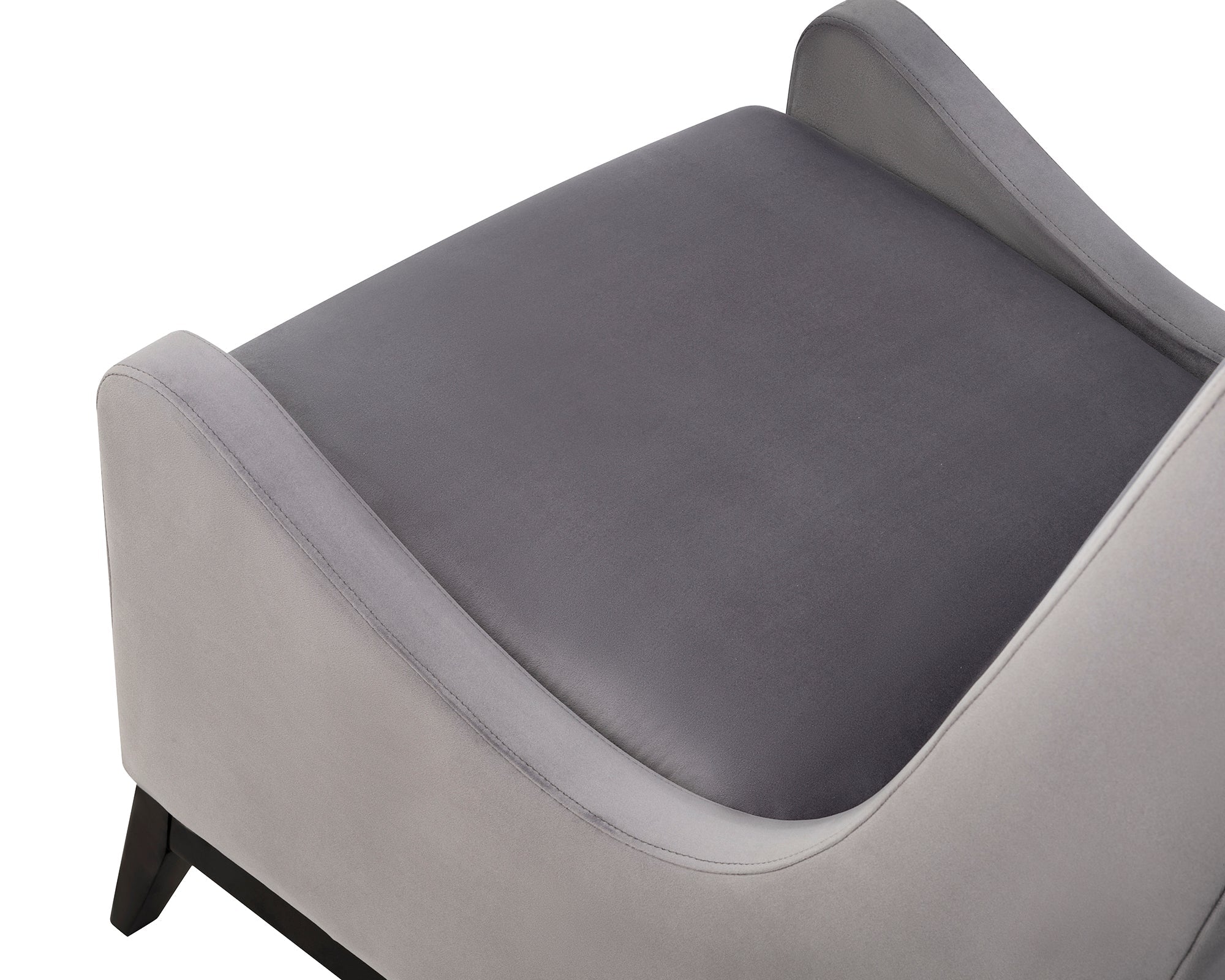 Lima Armchair - Night Grey Velvet