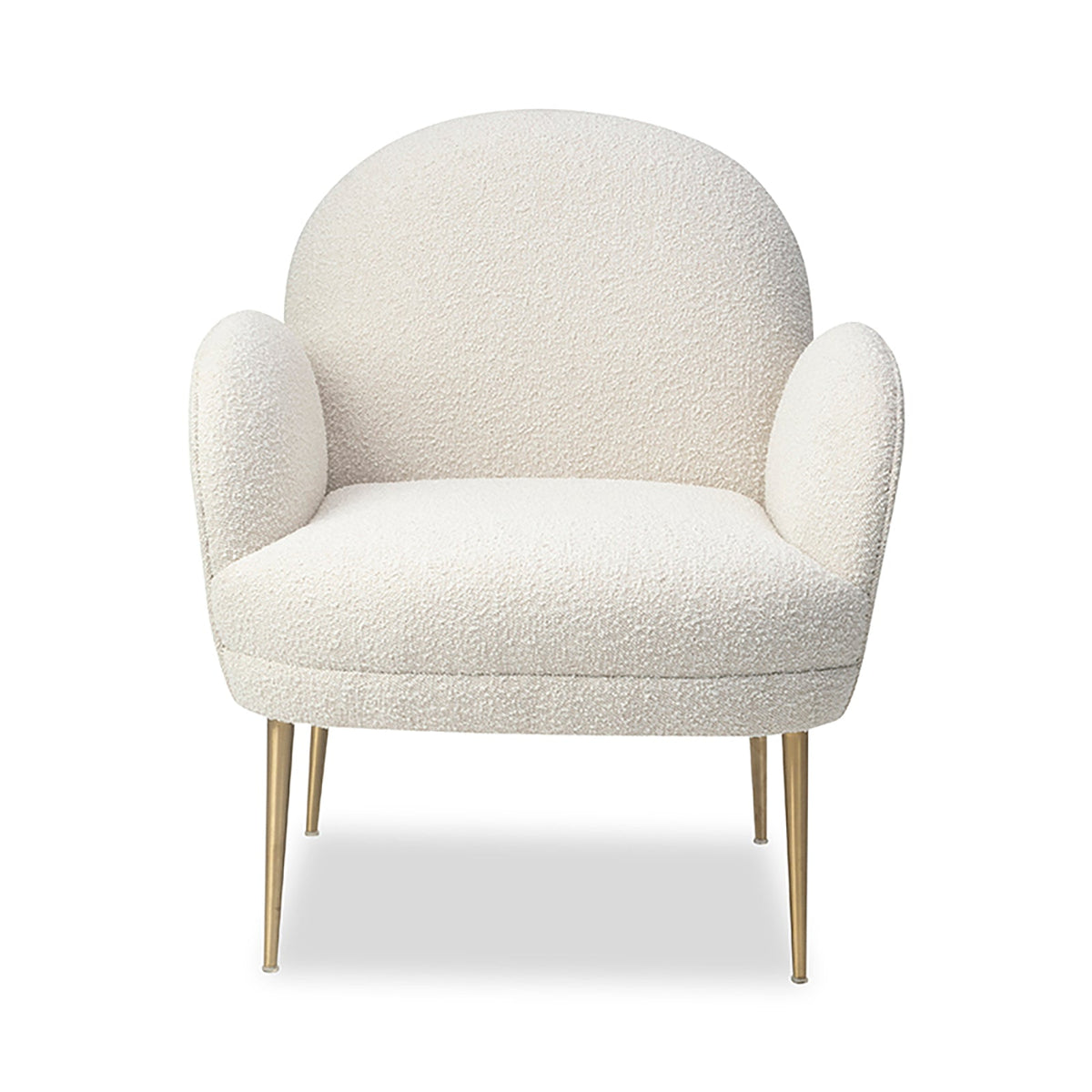 Gil Sand Cream Boucle Armchair