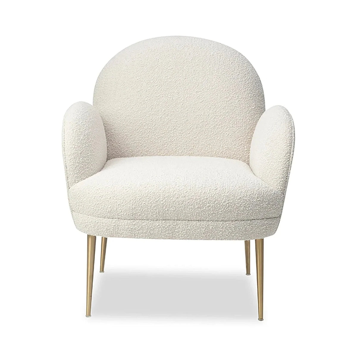 Gil Sand Cream Boucle Armchair