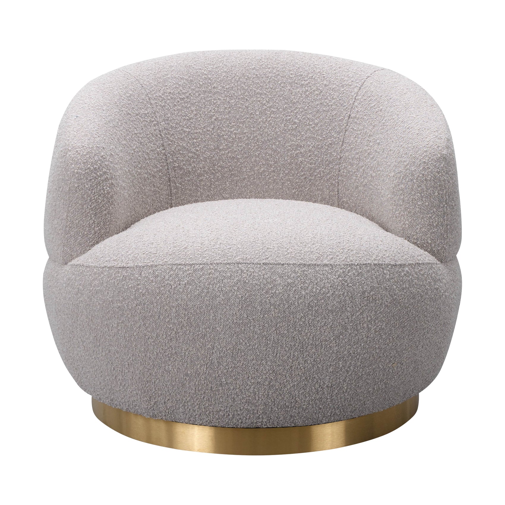 Vitale Boucle Taupe Armchair