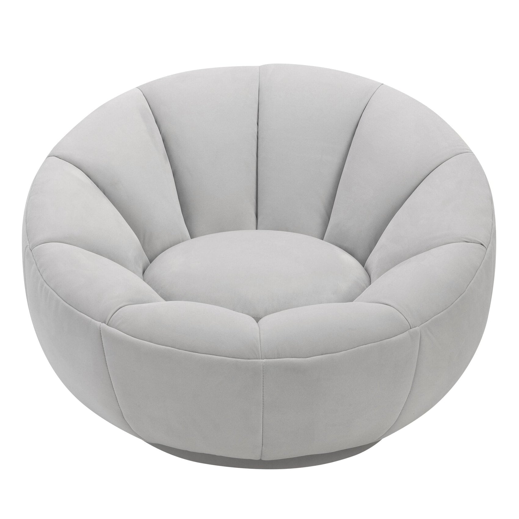 Paradise Swivel Chair Toscana Misty Velvet Armchair