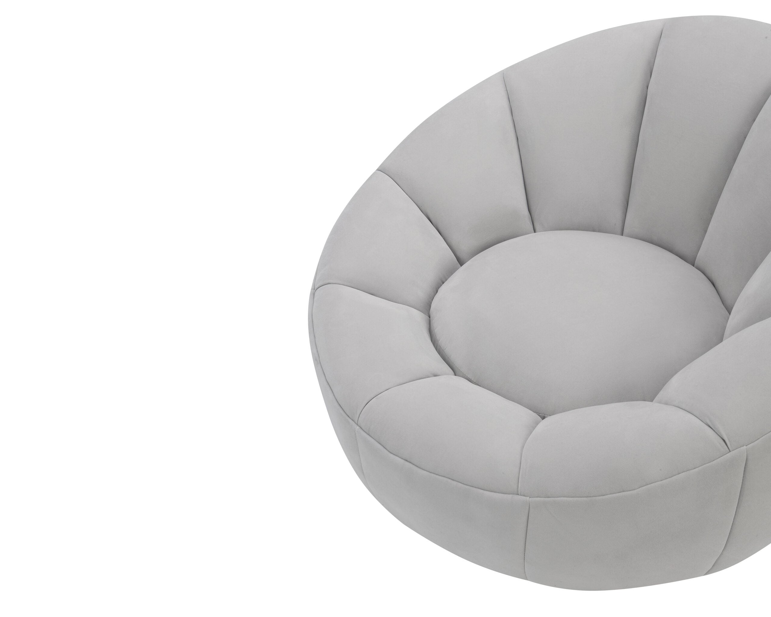 Paradise Swivel Chair - Toscana Misty Velvet