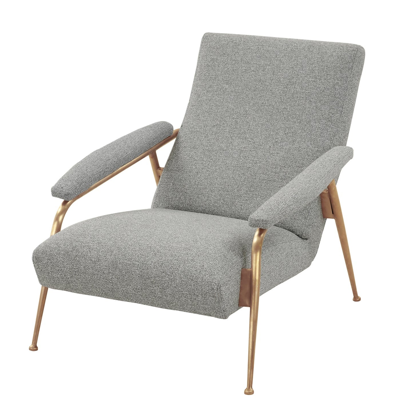 Rex Emporio Grey Linen Look Armchair