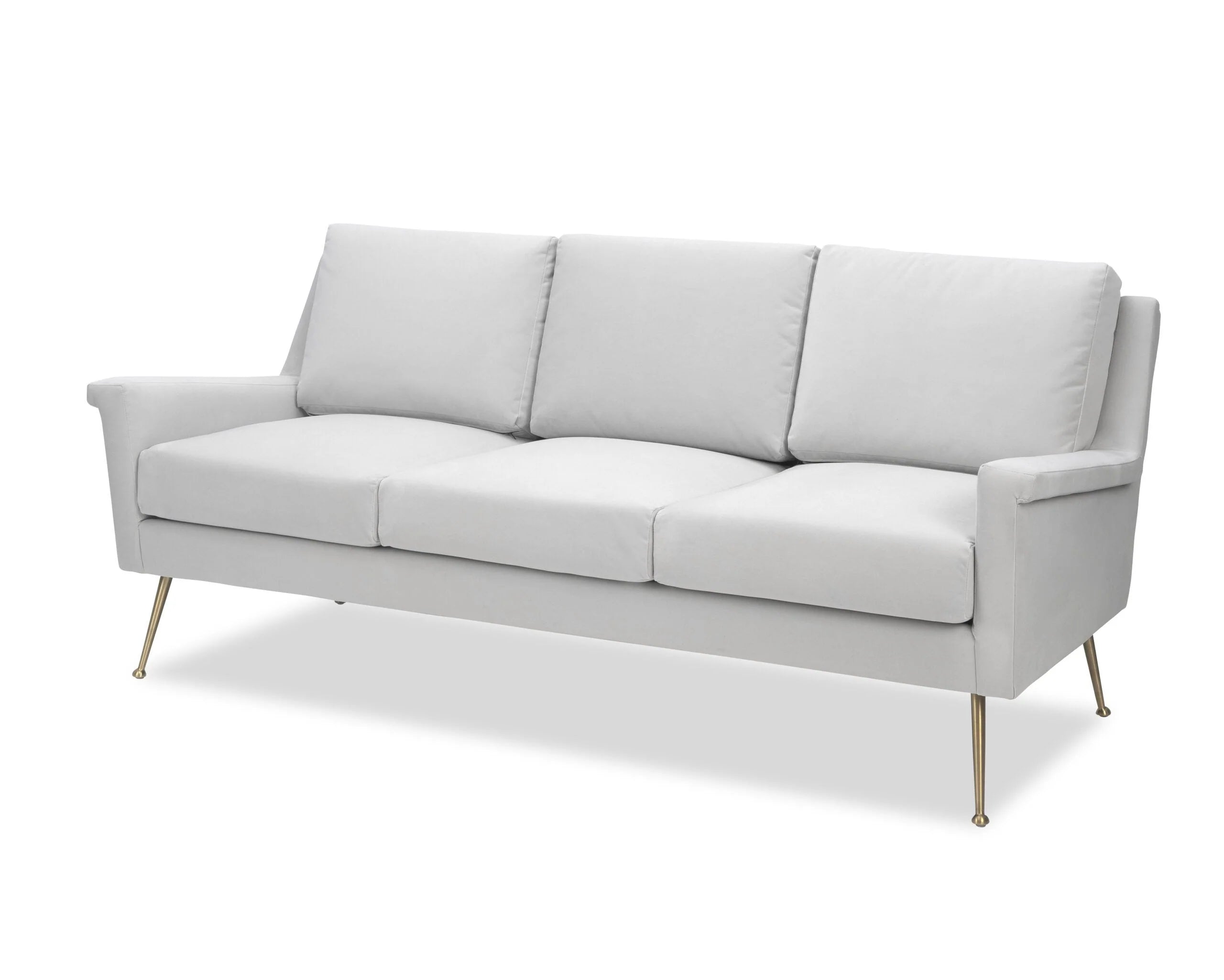 Lidmar Toscana Misty Velvet 3 Seater Sofa