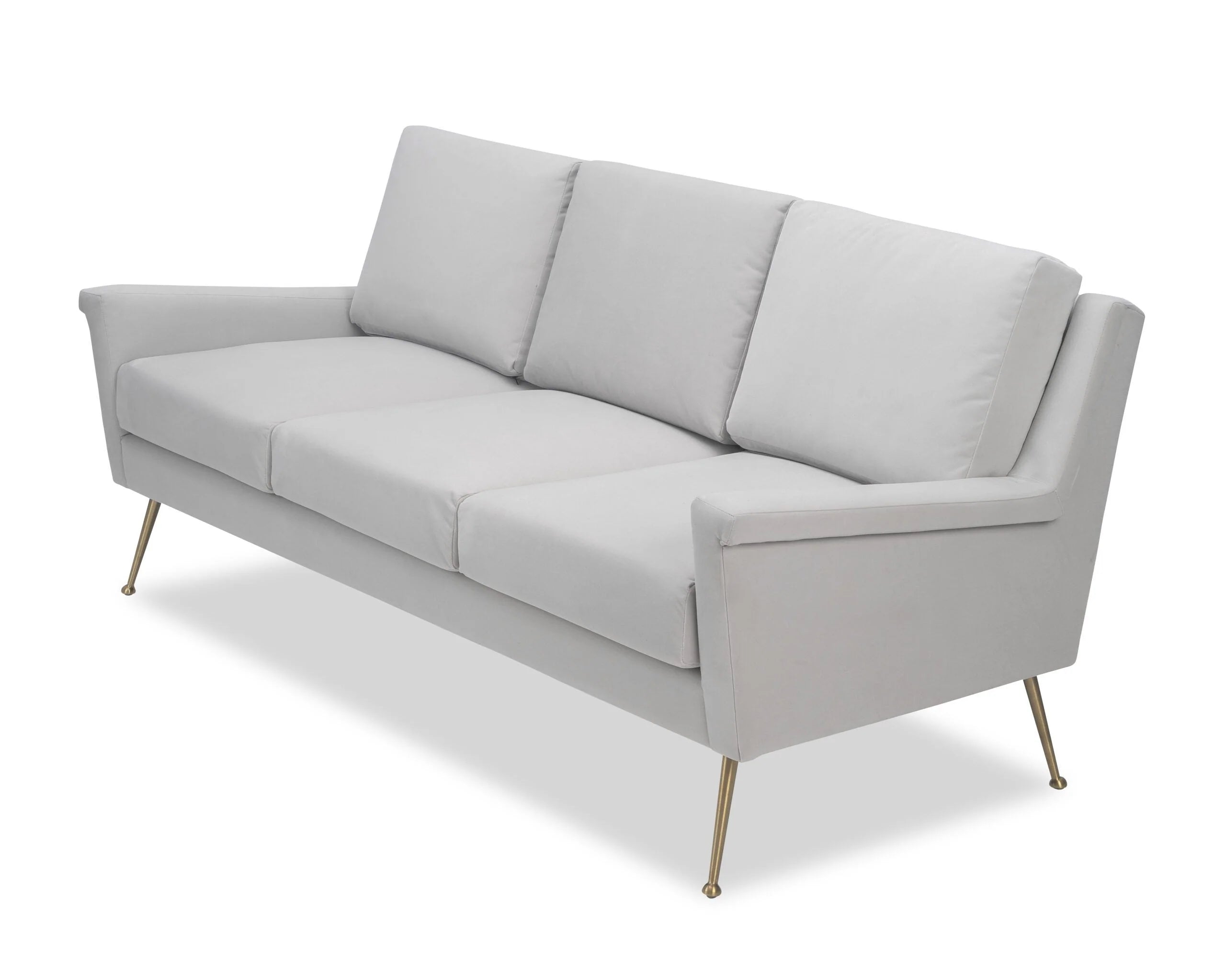 Lidmar Toscana Misty Velvet 3 Seater Sofa