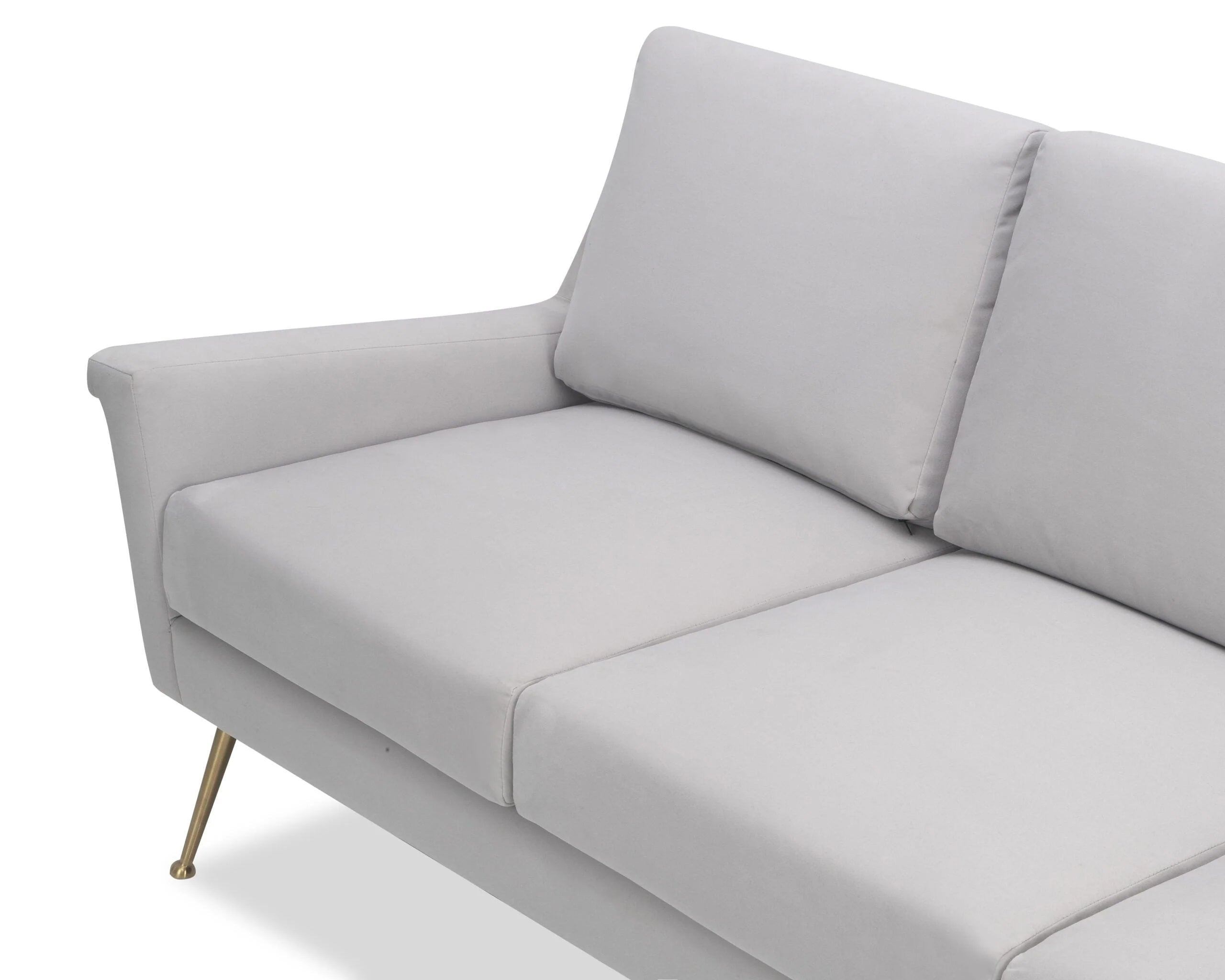Lidmar Toscana Misty Velvet 3 Seater Sofa