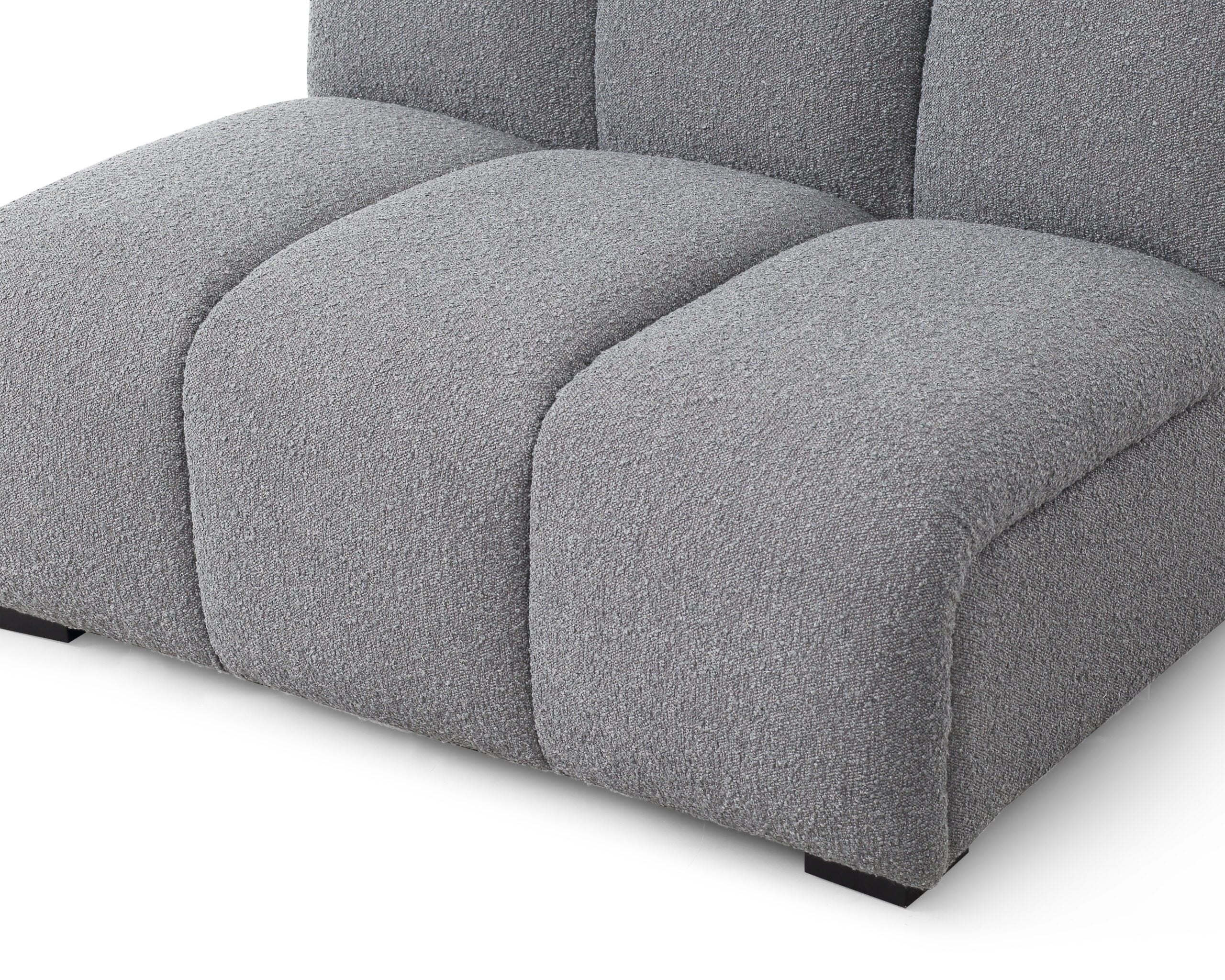 Ralph Sofa Single Unit - Boucle Graphic Grey
