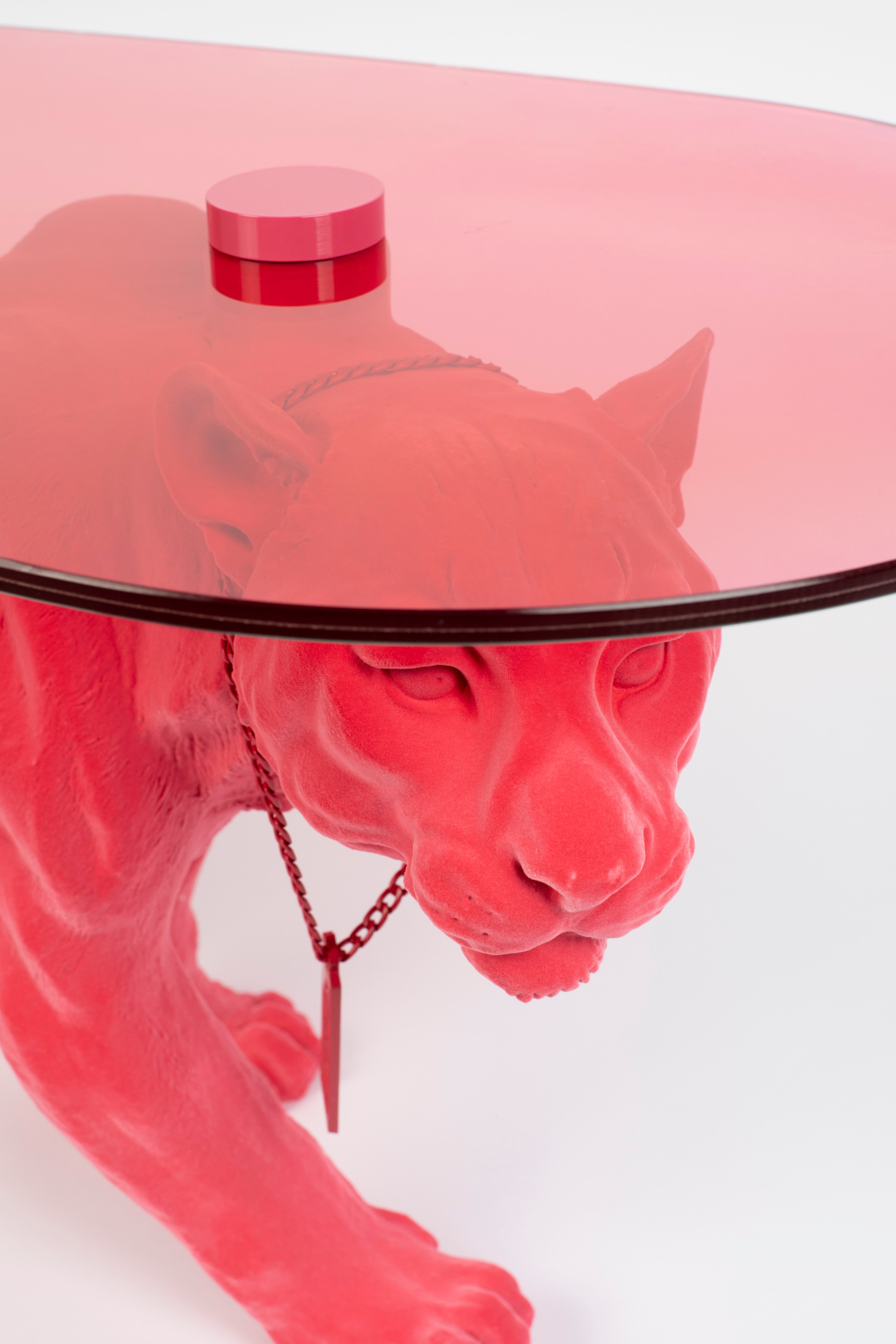 Bold Monkey Dope As Hell Pink Panther Coffee Table