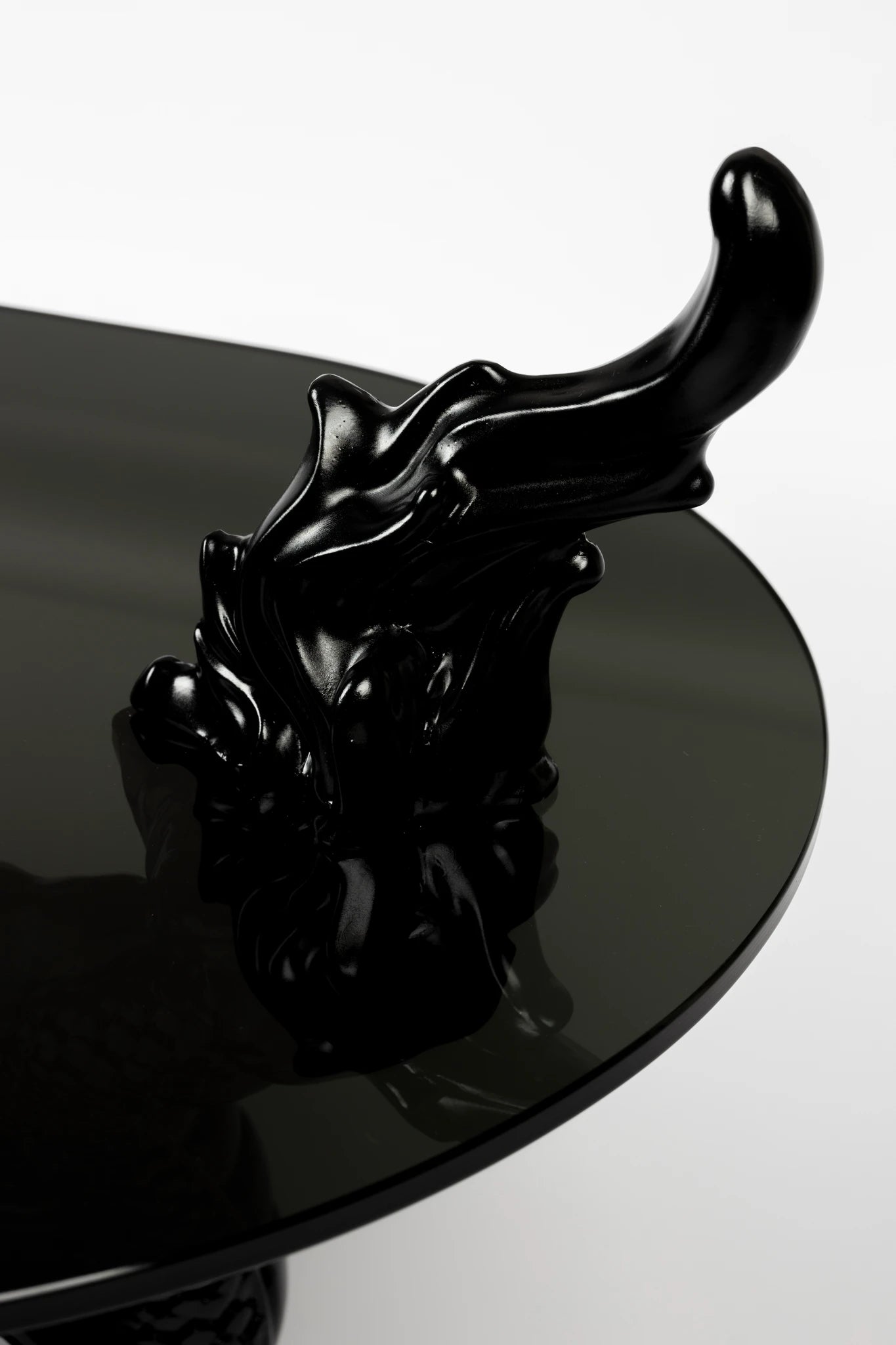 Bold Monkey Dragonized Bastard Brown Metal Coffee Table
