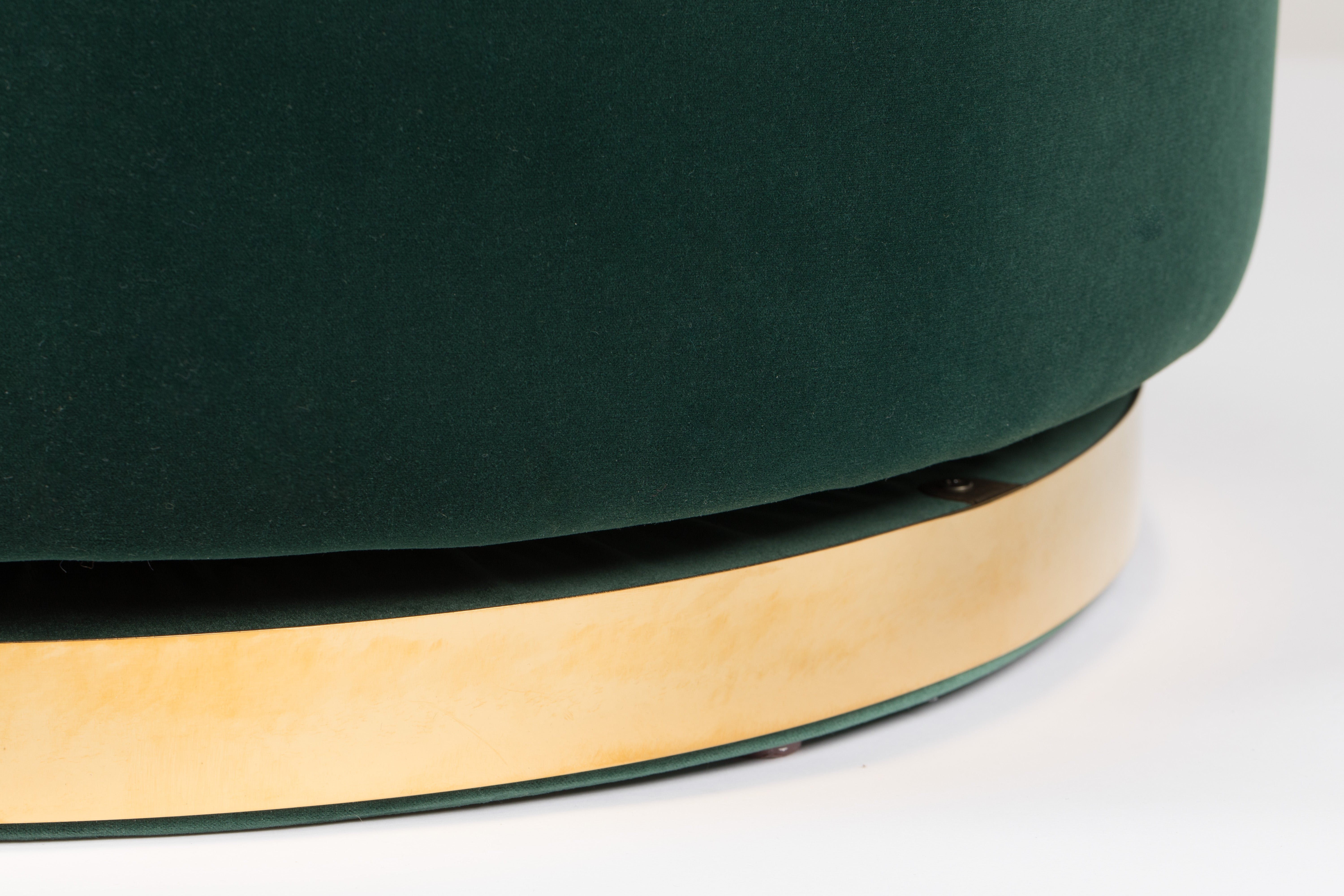 Bold Monkey Sassy Granny Dark Green Velvet Armchair