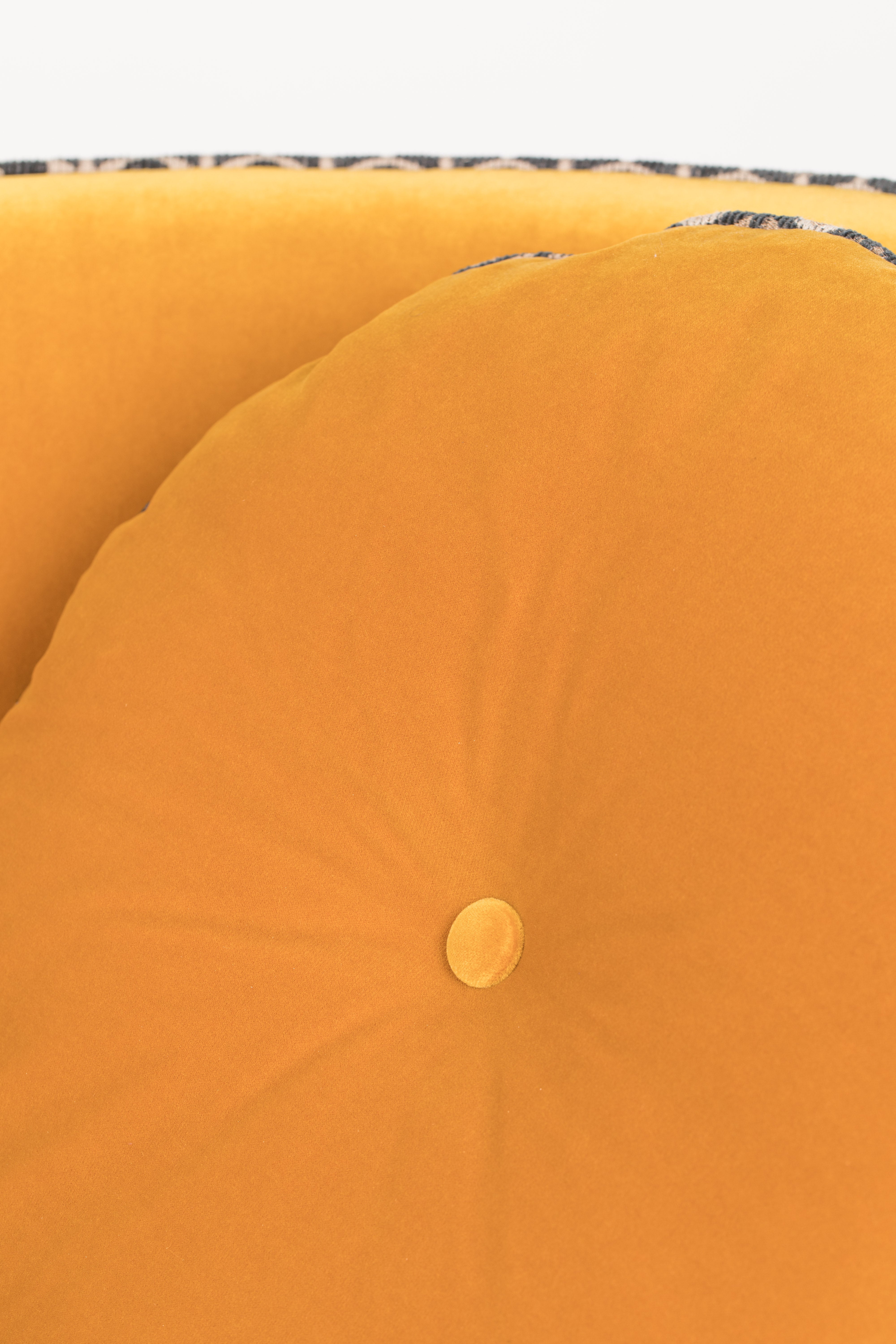 Bold Monkey Sassy Granny Ochre Yellow Armchair