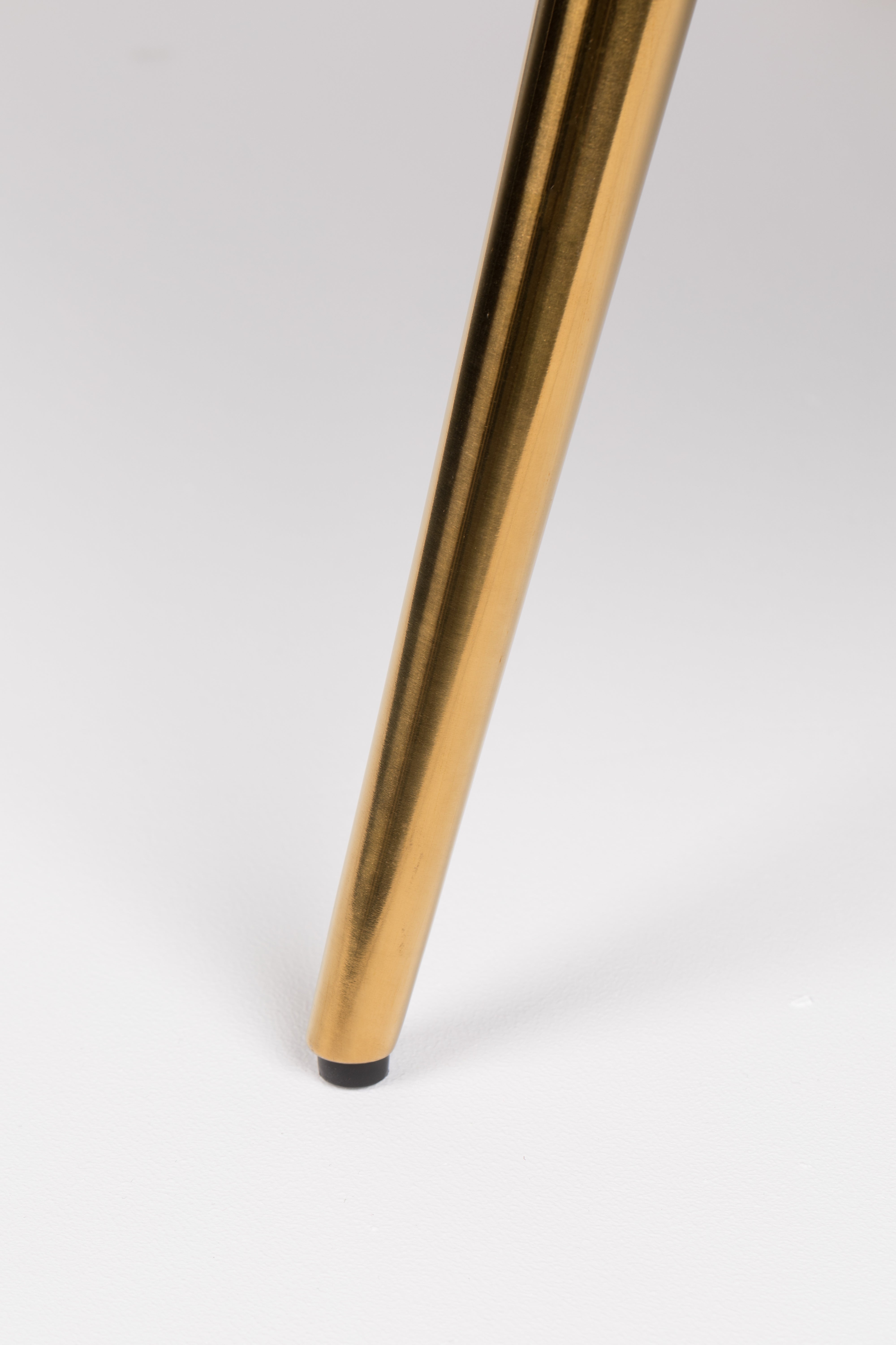 Bold Monkey So Curvy Lounge Orange Velvet Armchair