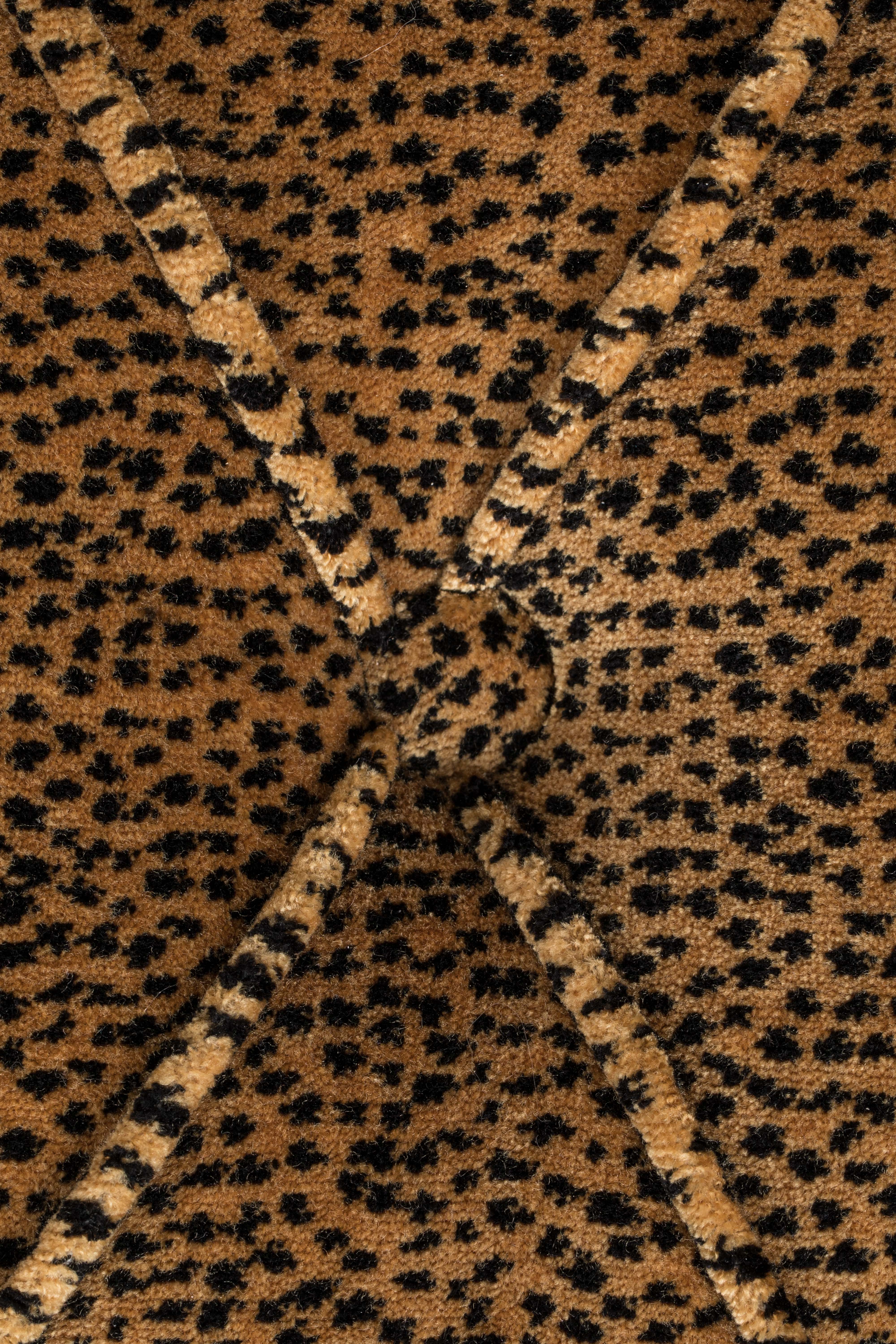 Bold Monkey Too Pretty To Sit On Panther Sofa