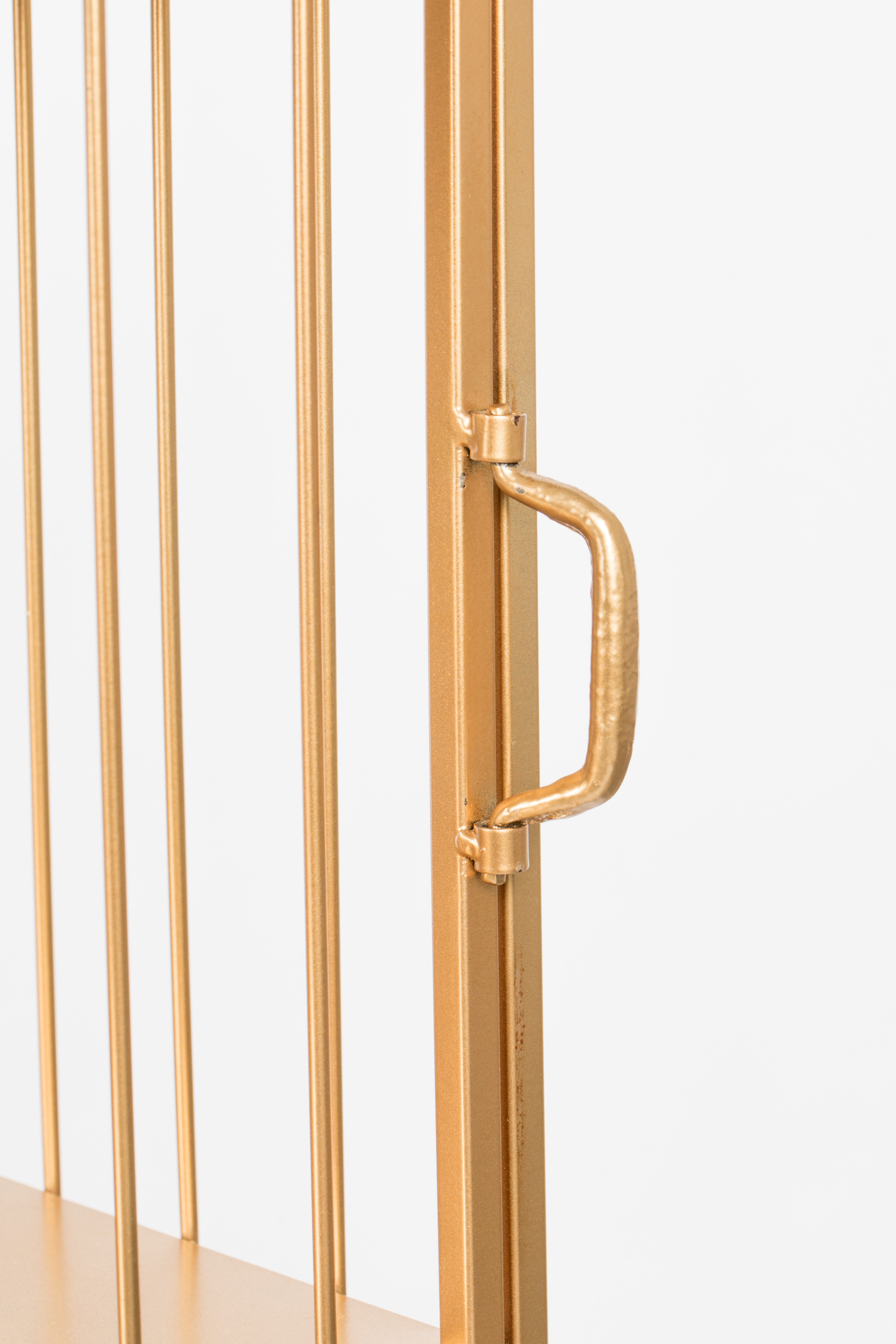 Bold Monkey Unlock Me Gold Cabinet