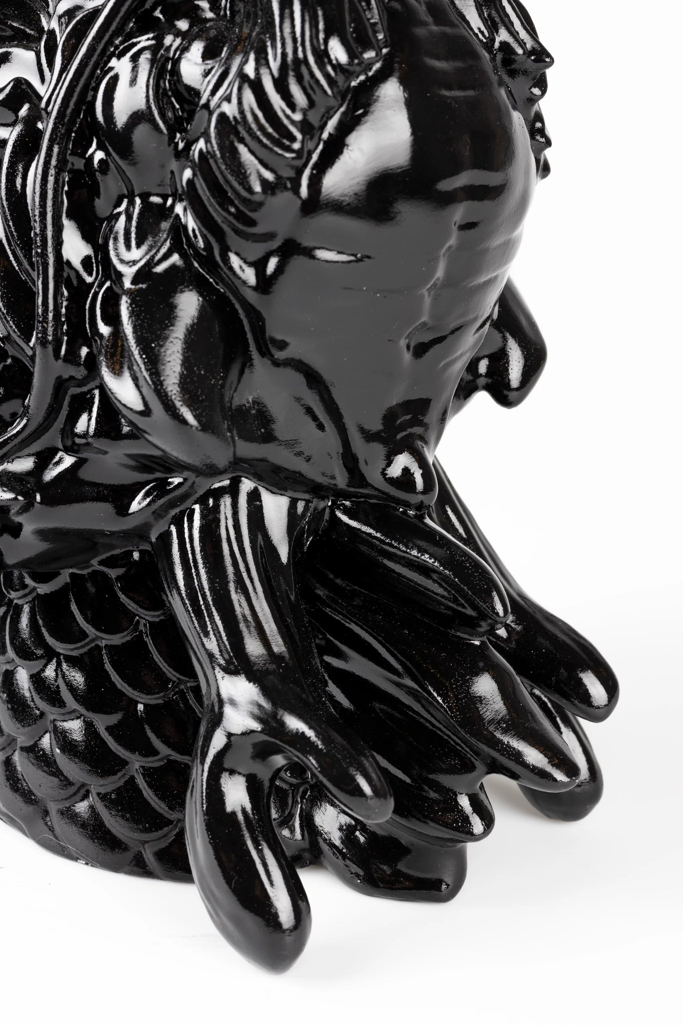 Bold Monkey Dragonized Bastard Gold Table Lamp