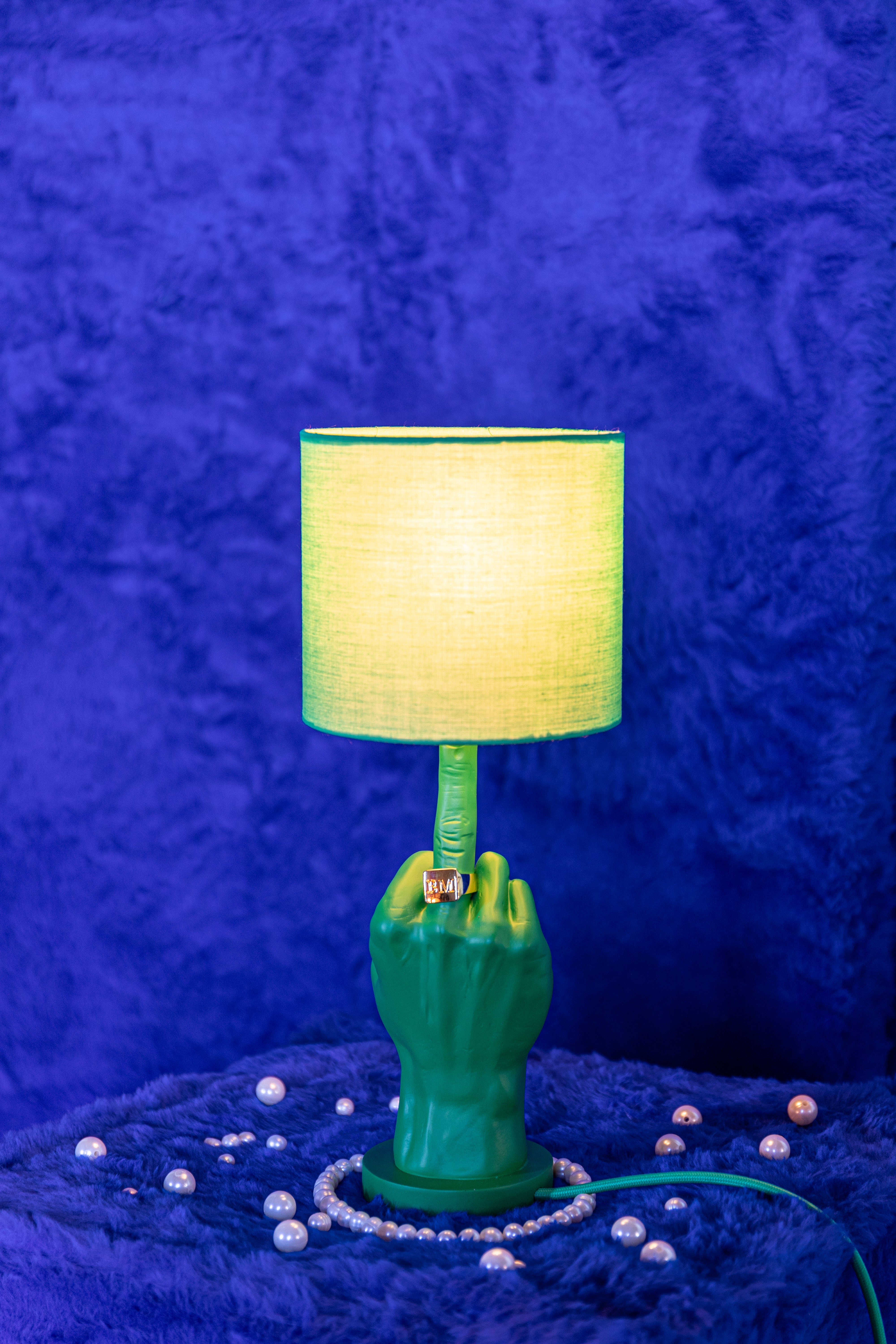 Bold Monkey What If Green Table Lamp