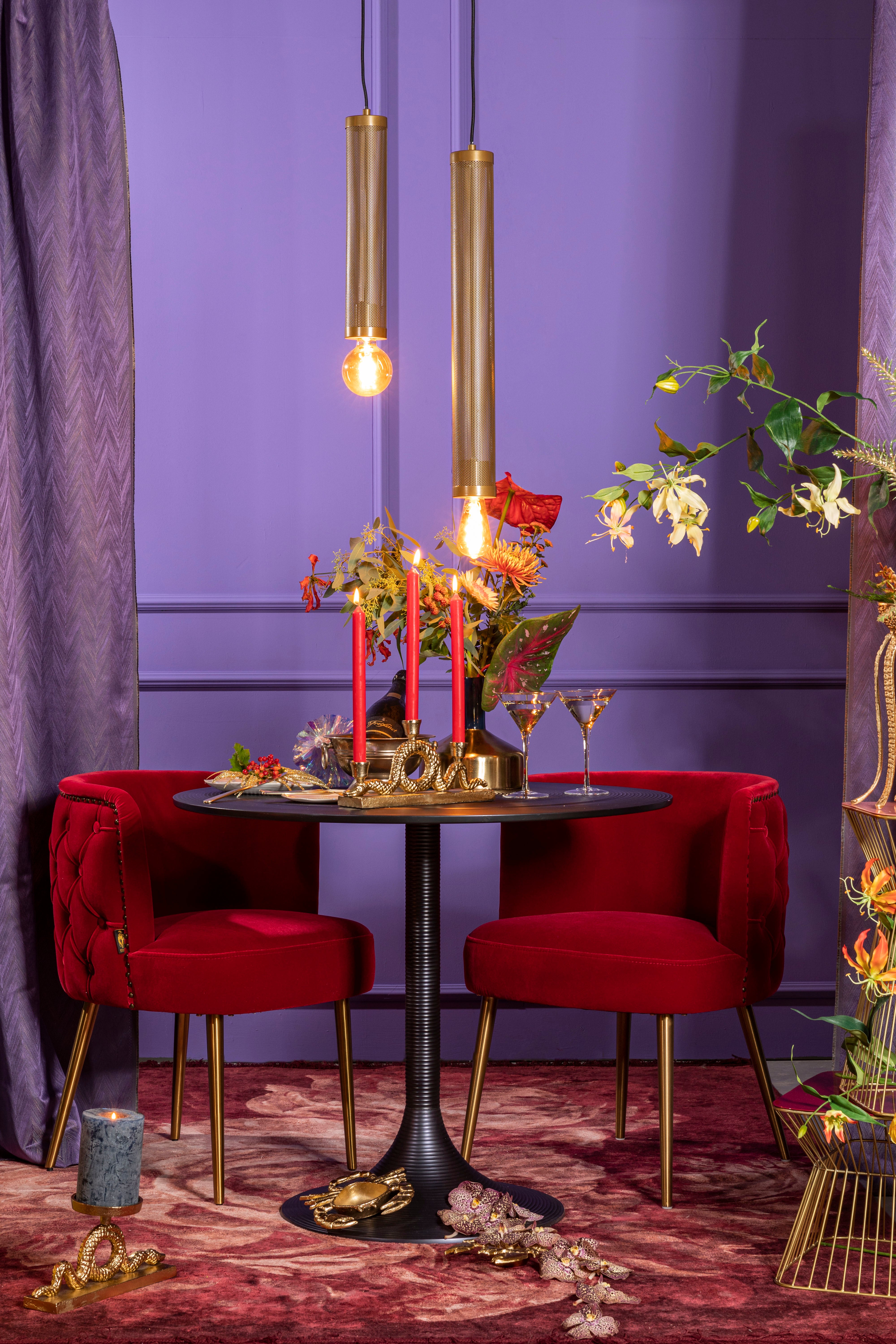 Bold Monkey Sweet Mesh Gold Pendant Light Medium