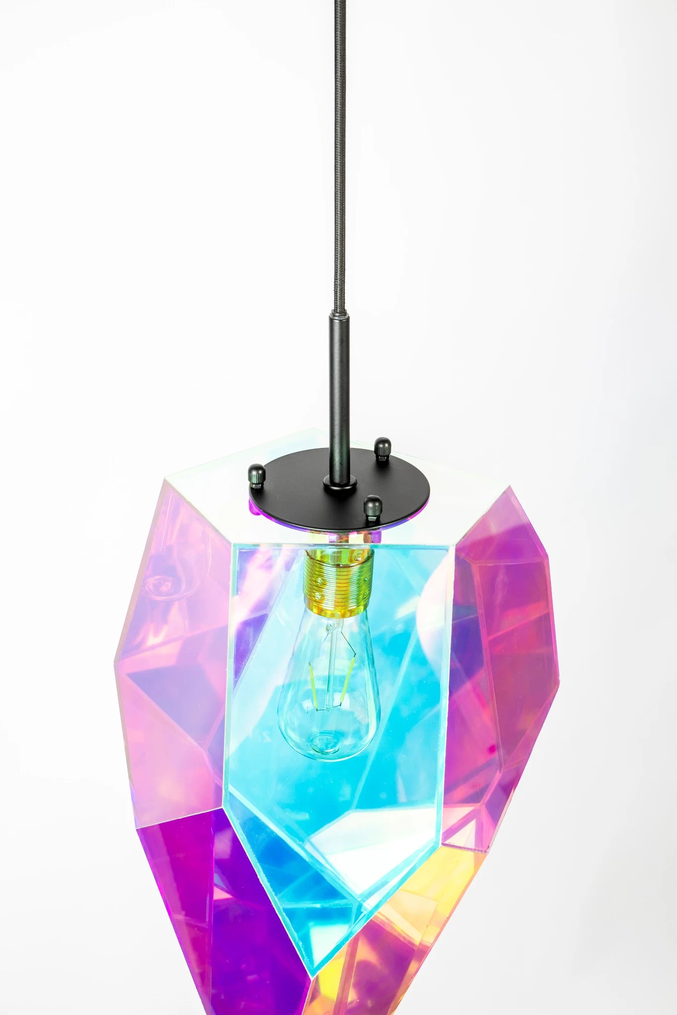 Bold Monkey Diamond Dear Pink Aluminium Pendant Light