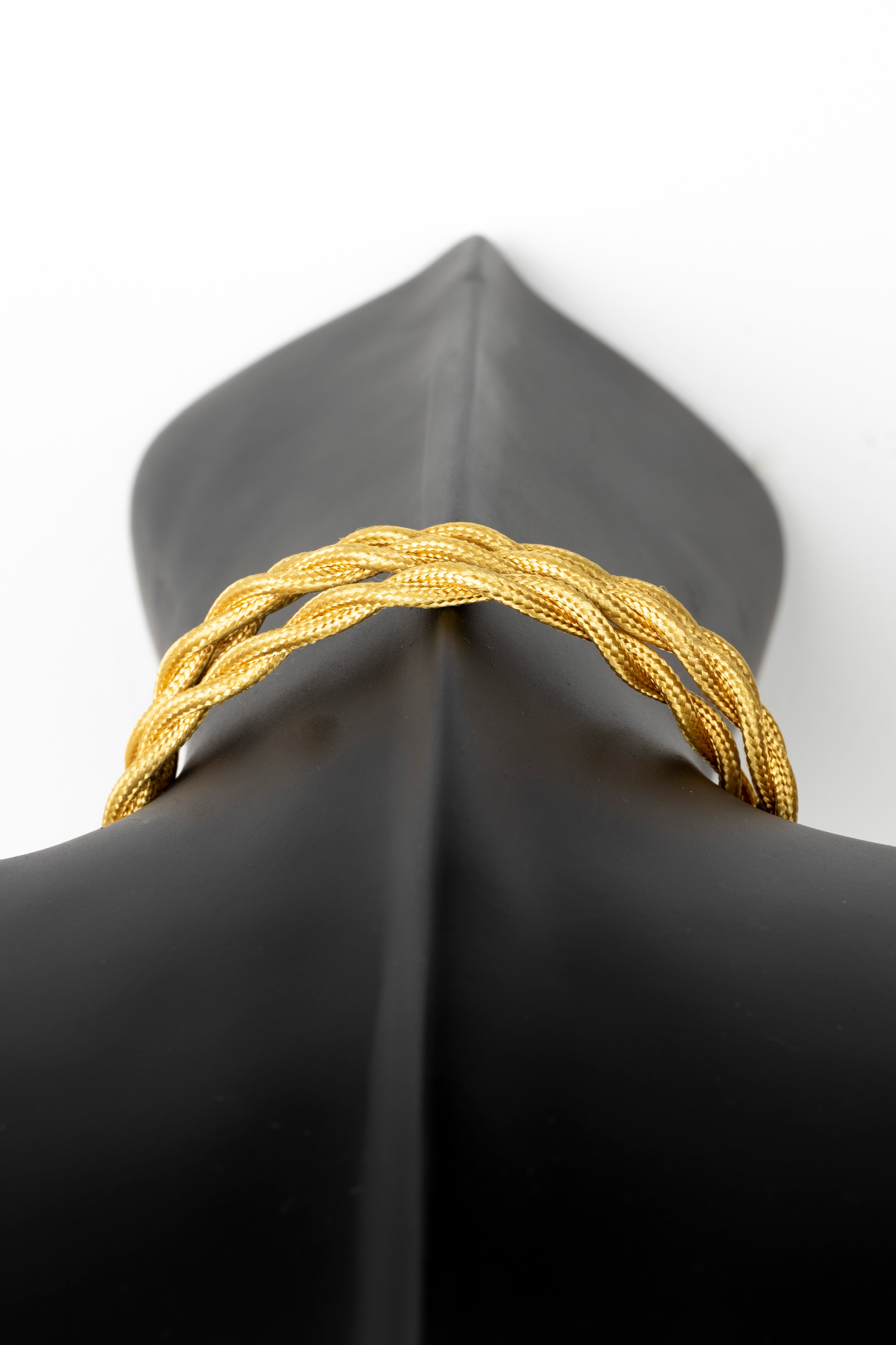 Bold Monkey The Tail Will Follow Black Wall Light