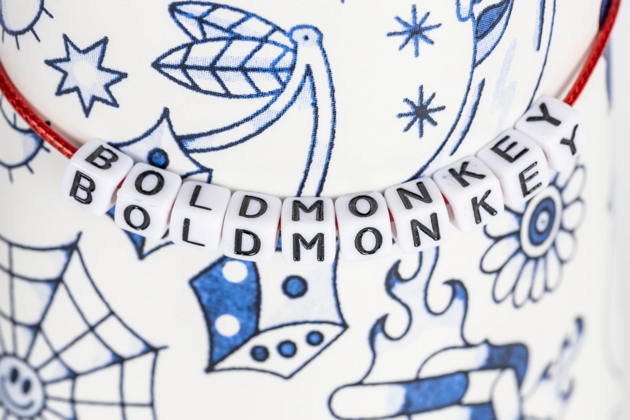 Bold Monkey Liberty Matters Blue Ceramic Vase