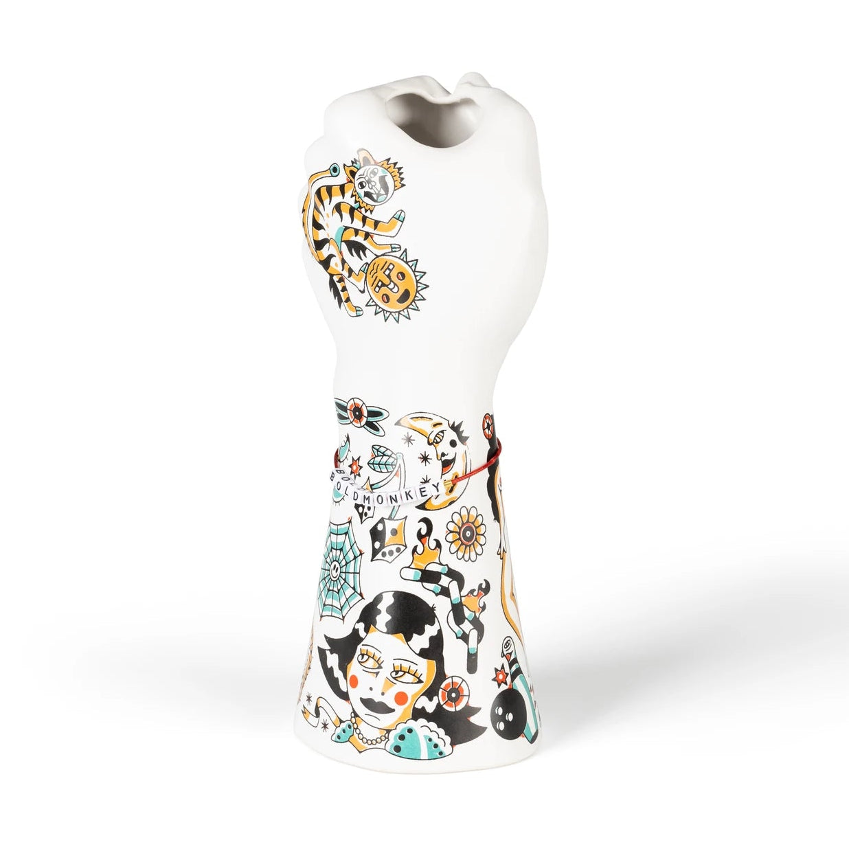 Bold Monkey Liberty Matters Multicolour Ceramic Vase