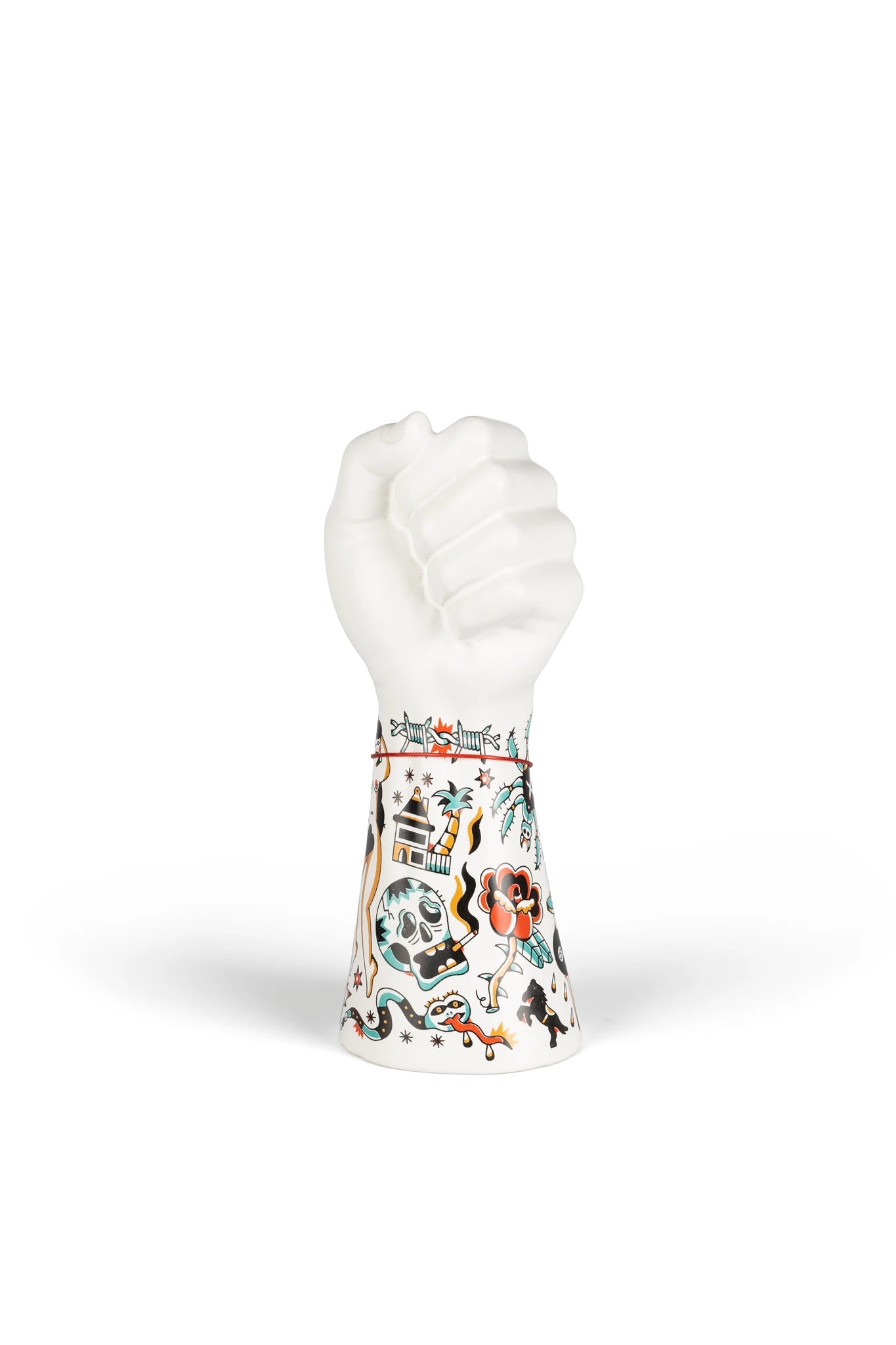 Bold Monkey Liberty Matters Multicolour Ceramic Vase