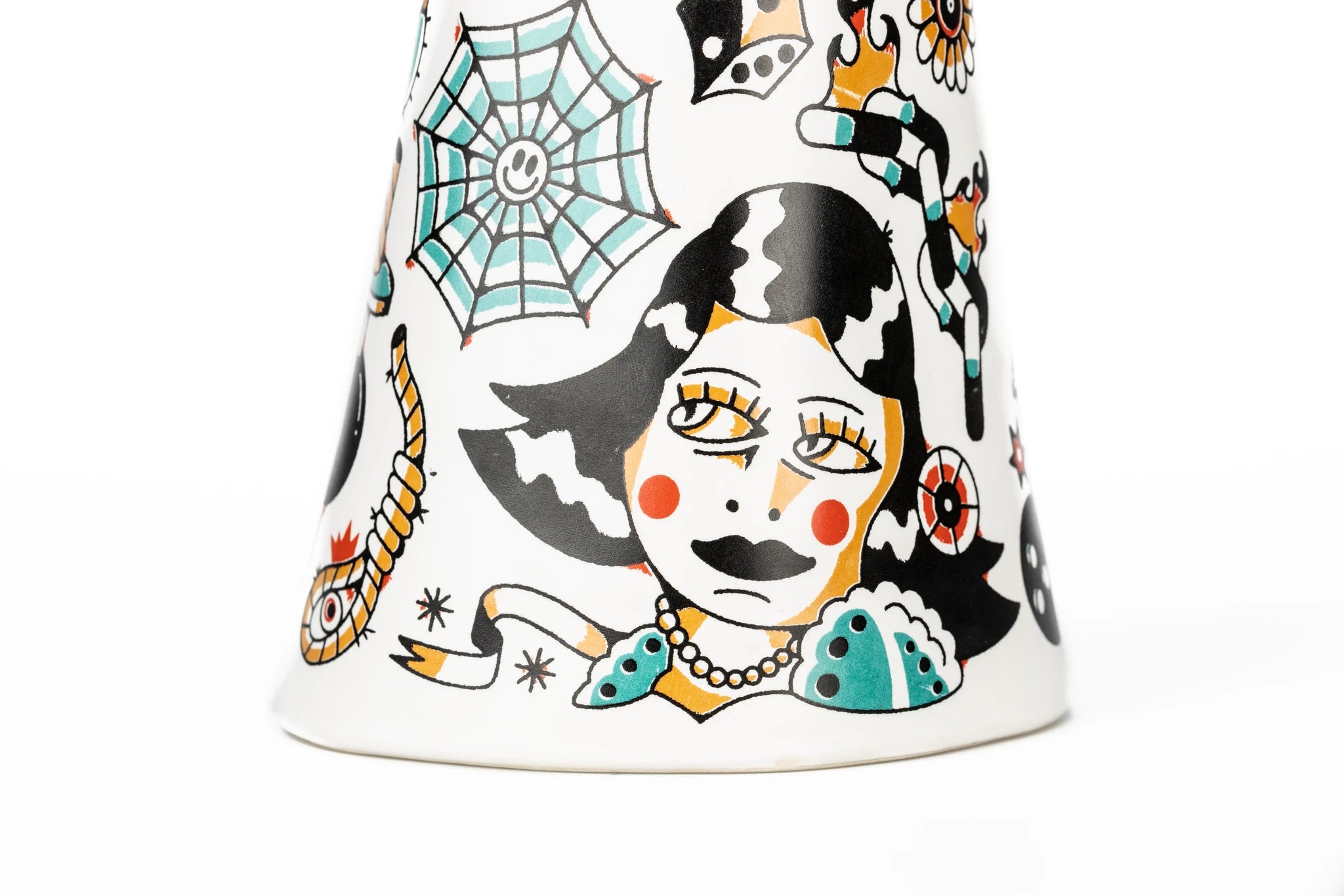 Bold Monkey Liberty Matters Multicolour Ceramic Vase