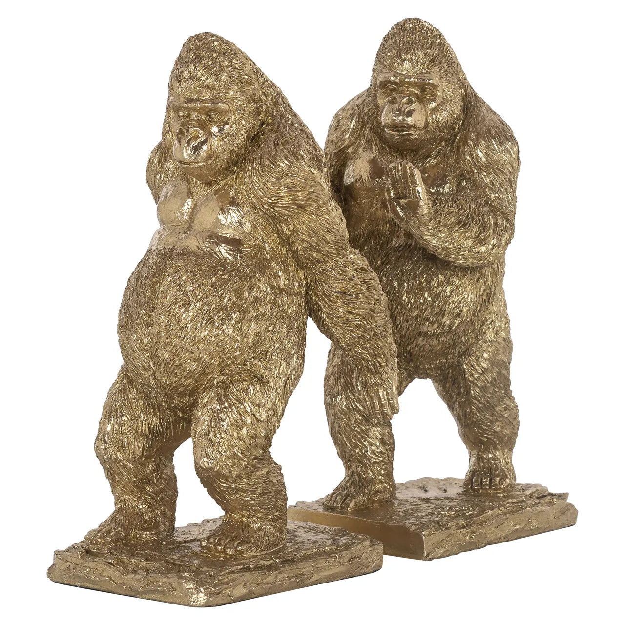 Richmond Interiors Golden Gorillas Book Stand