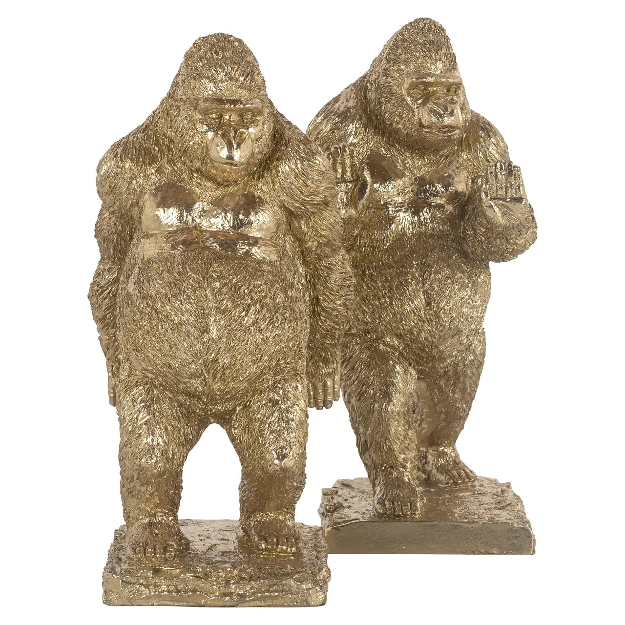 Richmond Interiors Golden Gorillas Book Stand
