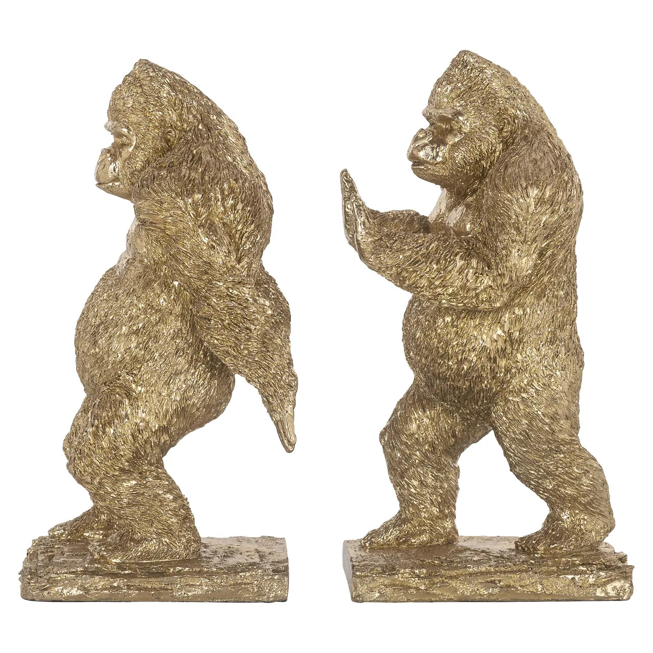 Richmond Interiors Golden Gorillas Book Stand