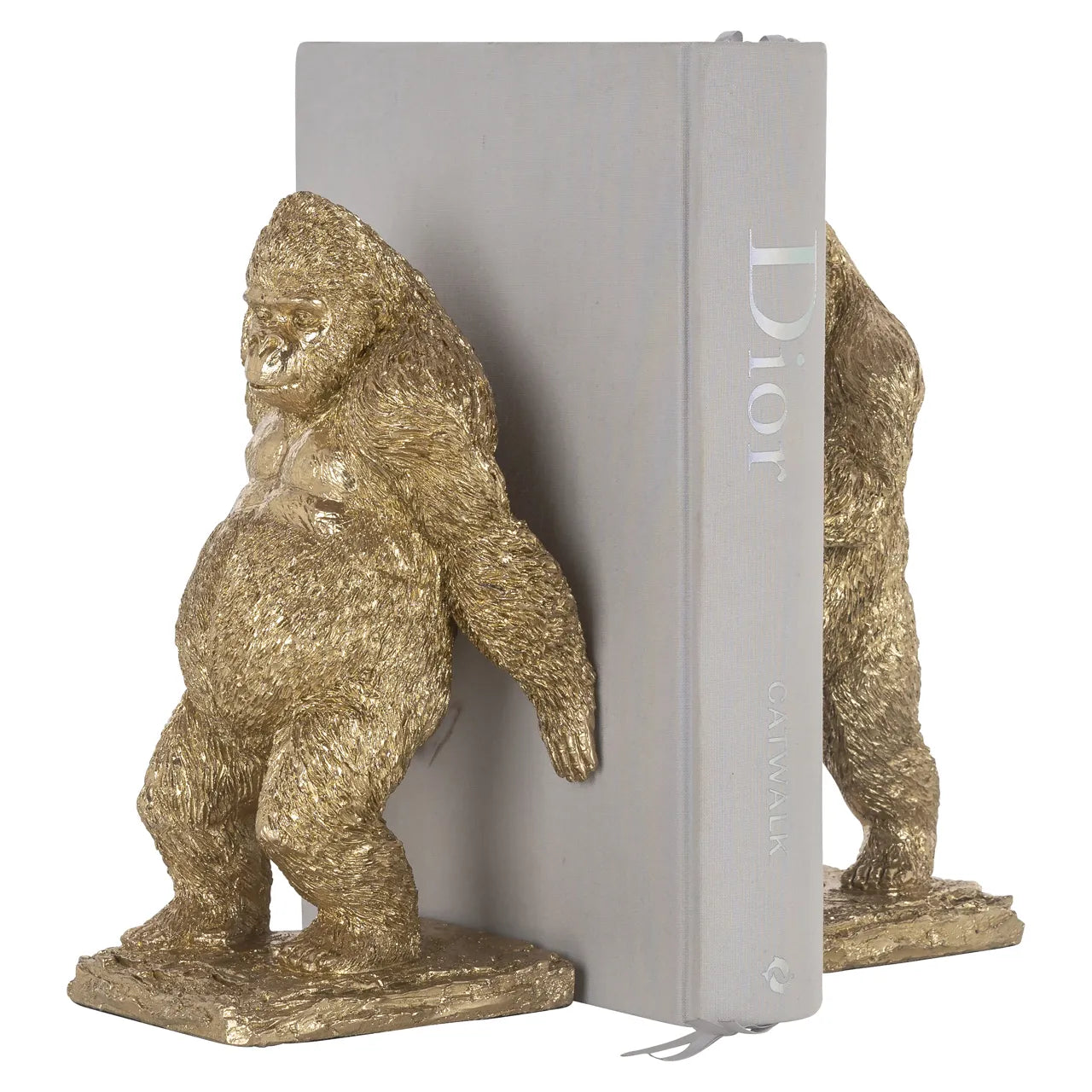 Richmond Interiors Golden Gorillas Book Stand