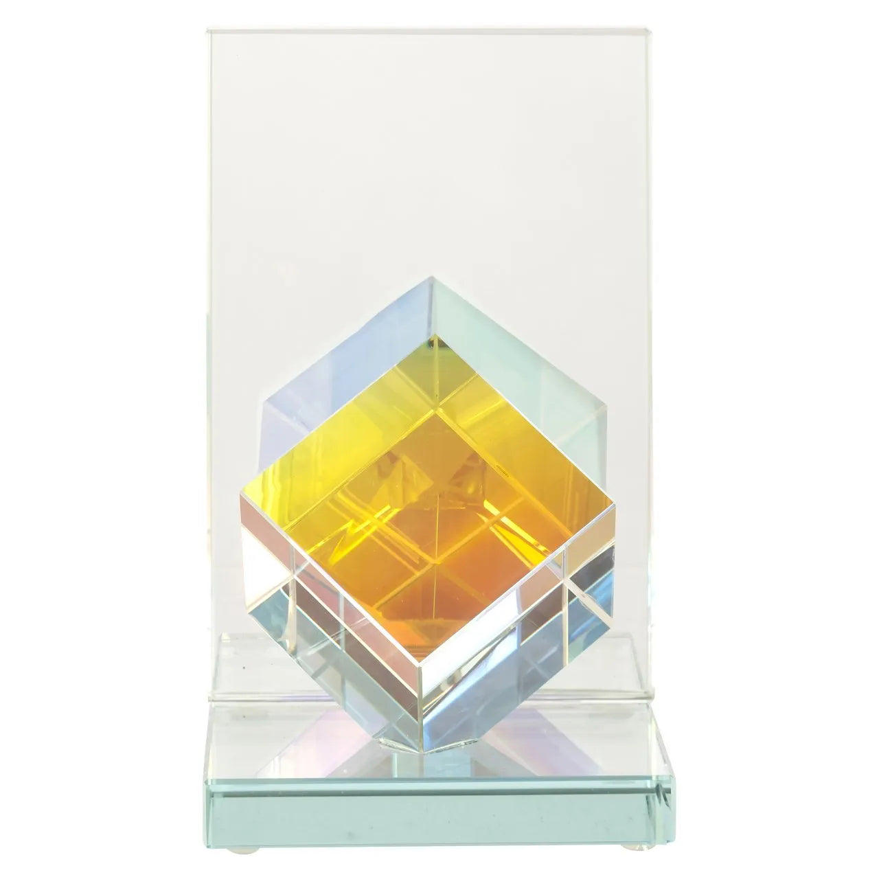 Richmond Interiors Art Deco Blocks Crystal Glass Bookstands