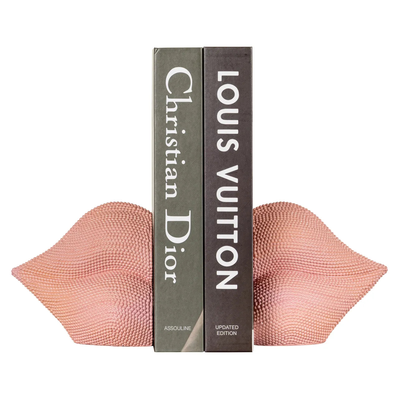 Richmond Interiors Kissing Lips Pink Bookstands