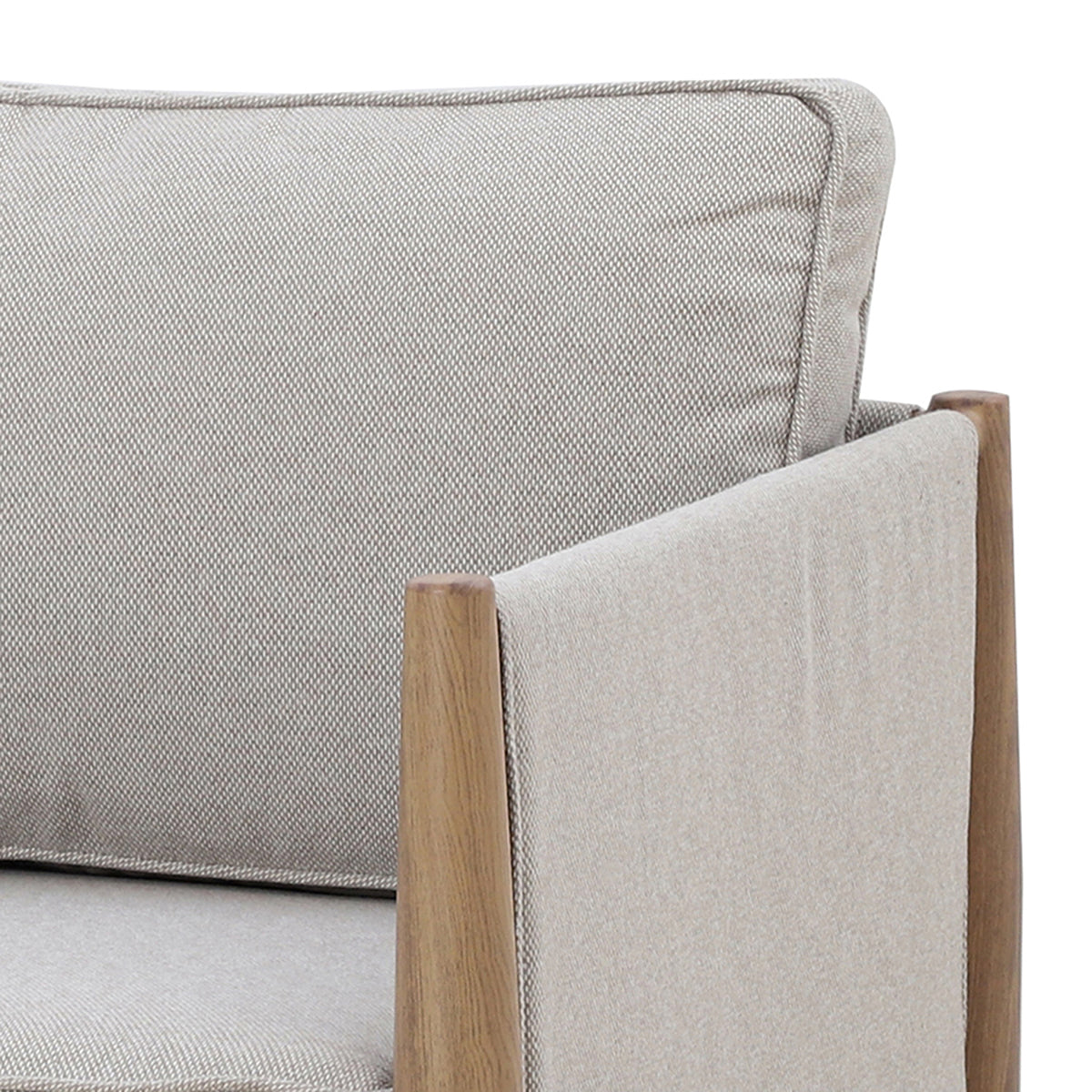 Burford Small Corner Sofa Set - with Seasonsure Cushions - Almond