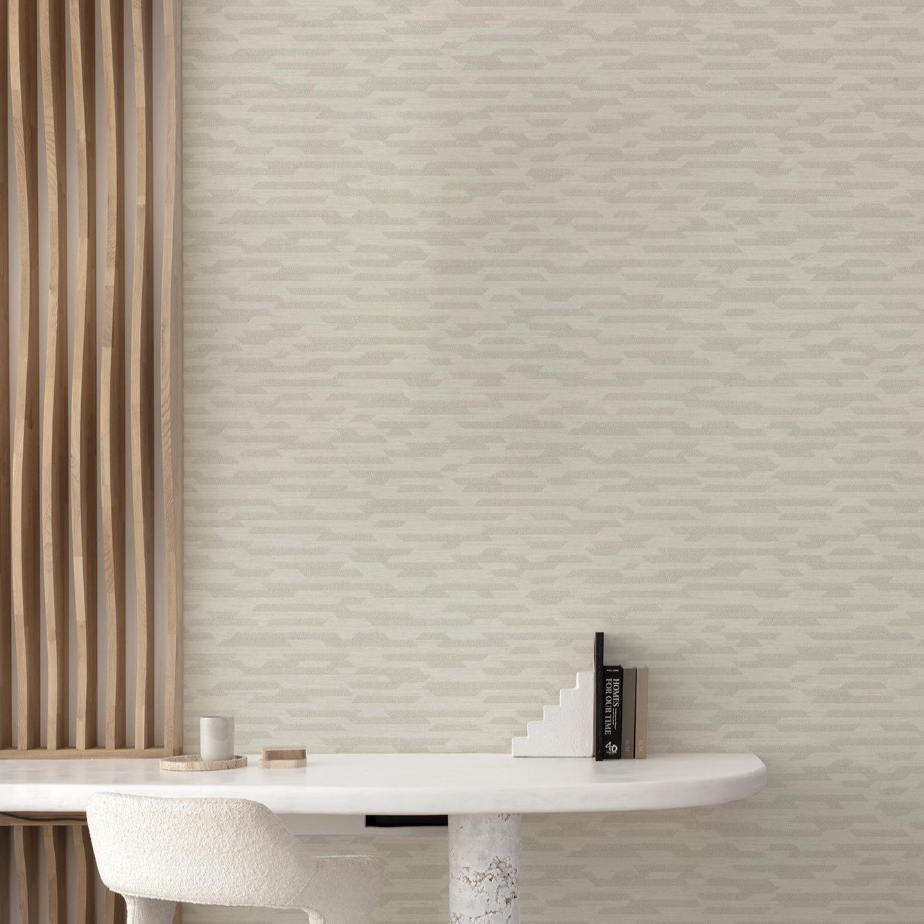 Grandeco Belize Dioriet Grey Wallpaper Roll 10m x 53cm