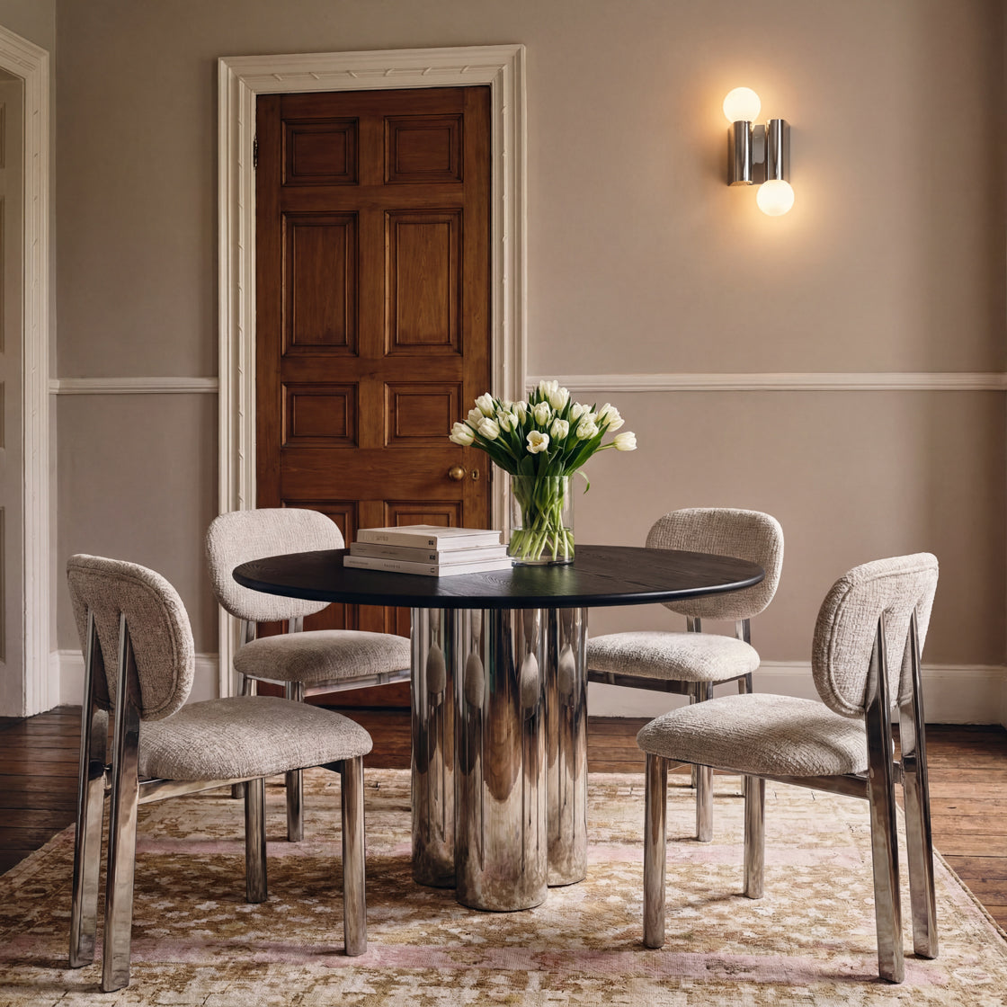 Blake Black Dining Table lifestyle