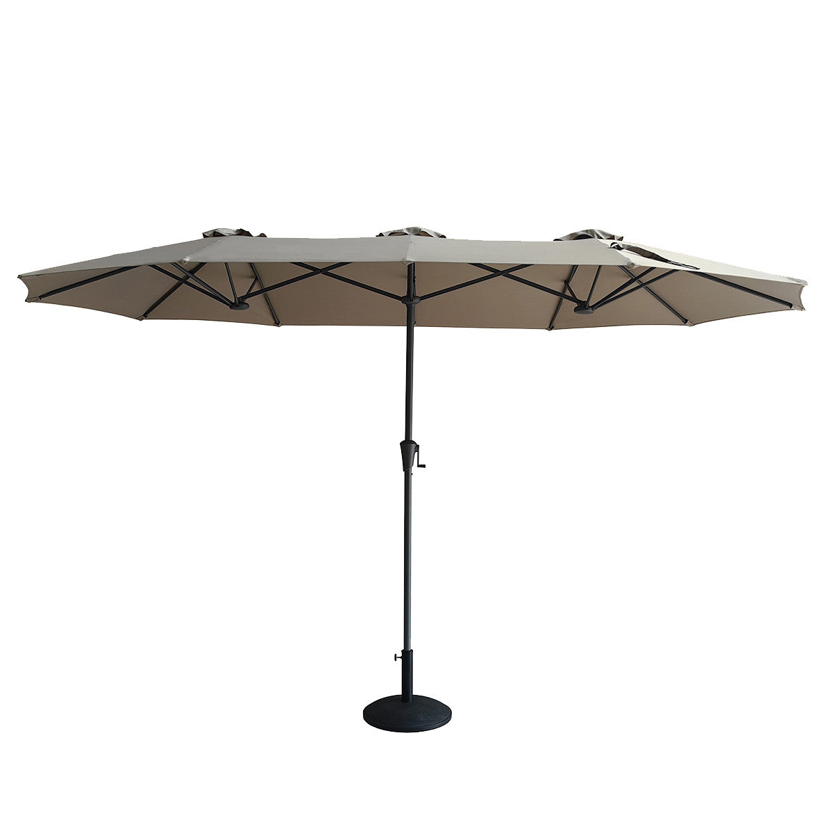 Capri 2.2x4m Rectangular Parasol - Clay Beige